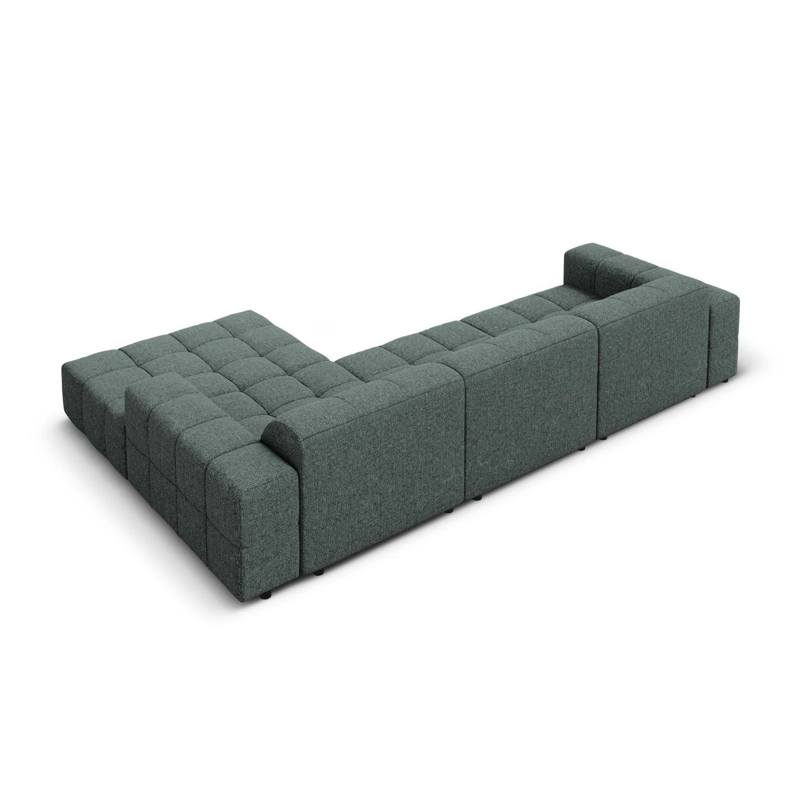 Jennifer 4-Sitzer Ecksofa, Rechte Seite, mit Bezug aus Samt oder Chenille, 284x166 cm - Image 16