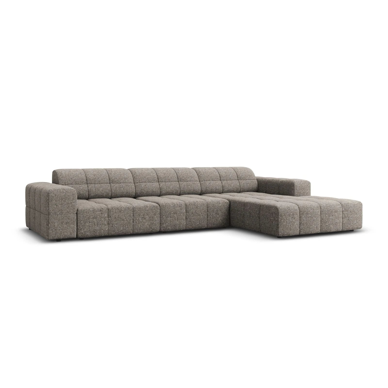 Jennifer 4-Sitzer Ecksofa, Rechte Seite, mit Bezug aus Samt oder Chenille, 284x166 cm - Image 32