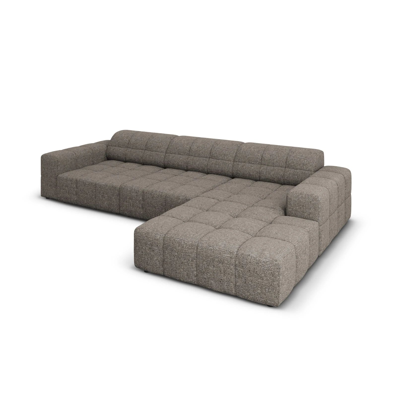 Jennifer 4-Sitzer Ecksofa, Rechte Seite, mit Bezug aus Samt oder Chenille, 284x166 cm - Image 33