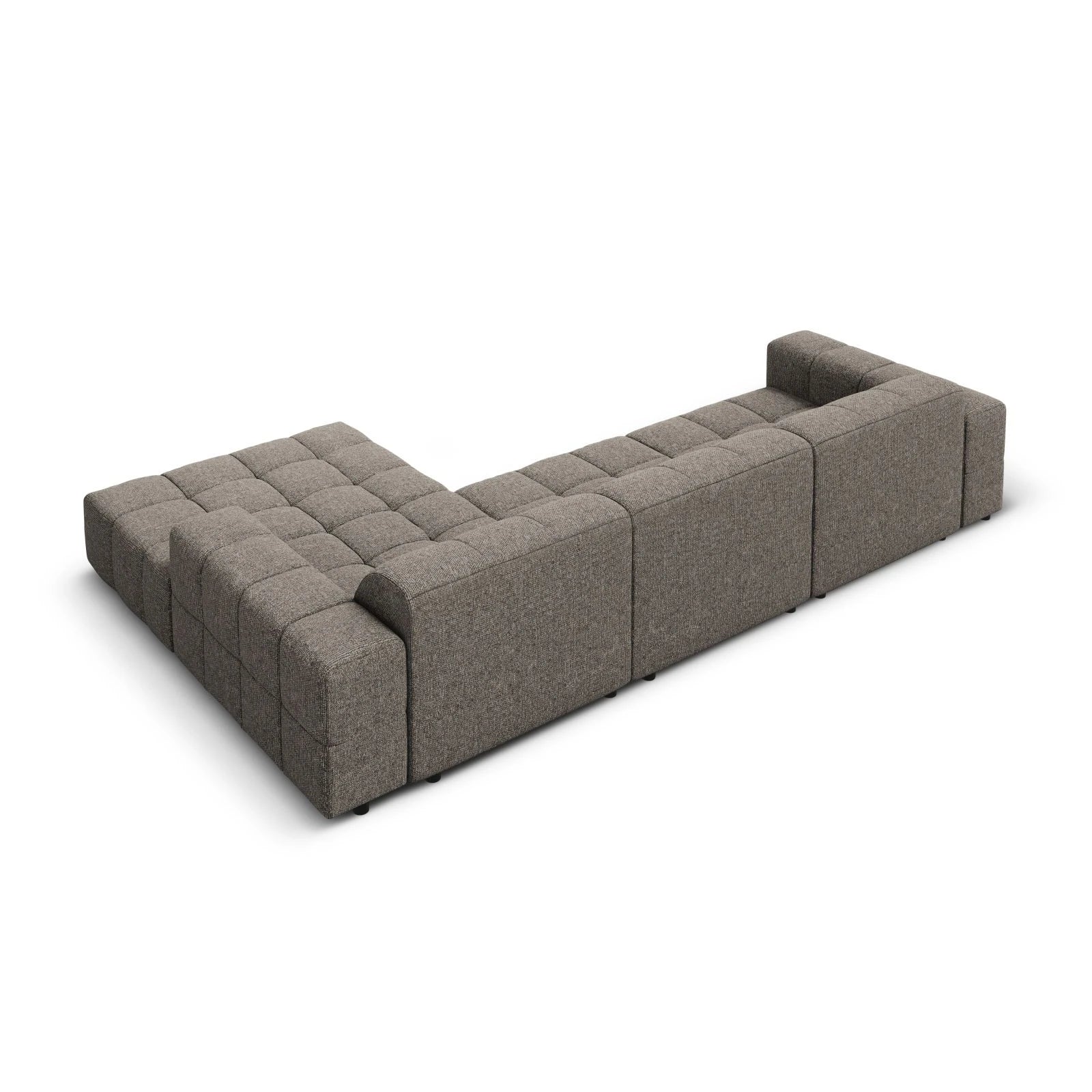 Jennifer 4-Sitzer Ecksofa, Rechte Seite, mit Bezug aus Samt oder Chenille, 284x166 cm - Image 34