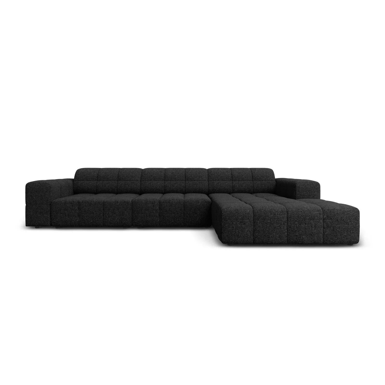 Jennifer 4-Sitzer Ecksofa, Rechte Seite, mit Bezug aus Samt oder Chenille, 284x166 cm - Image 37