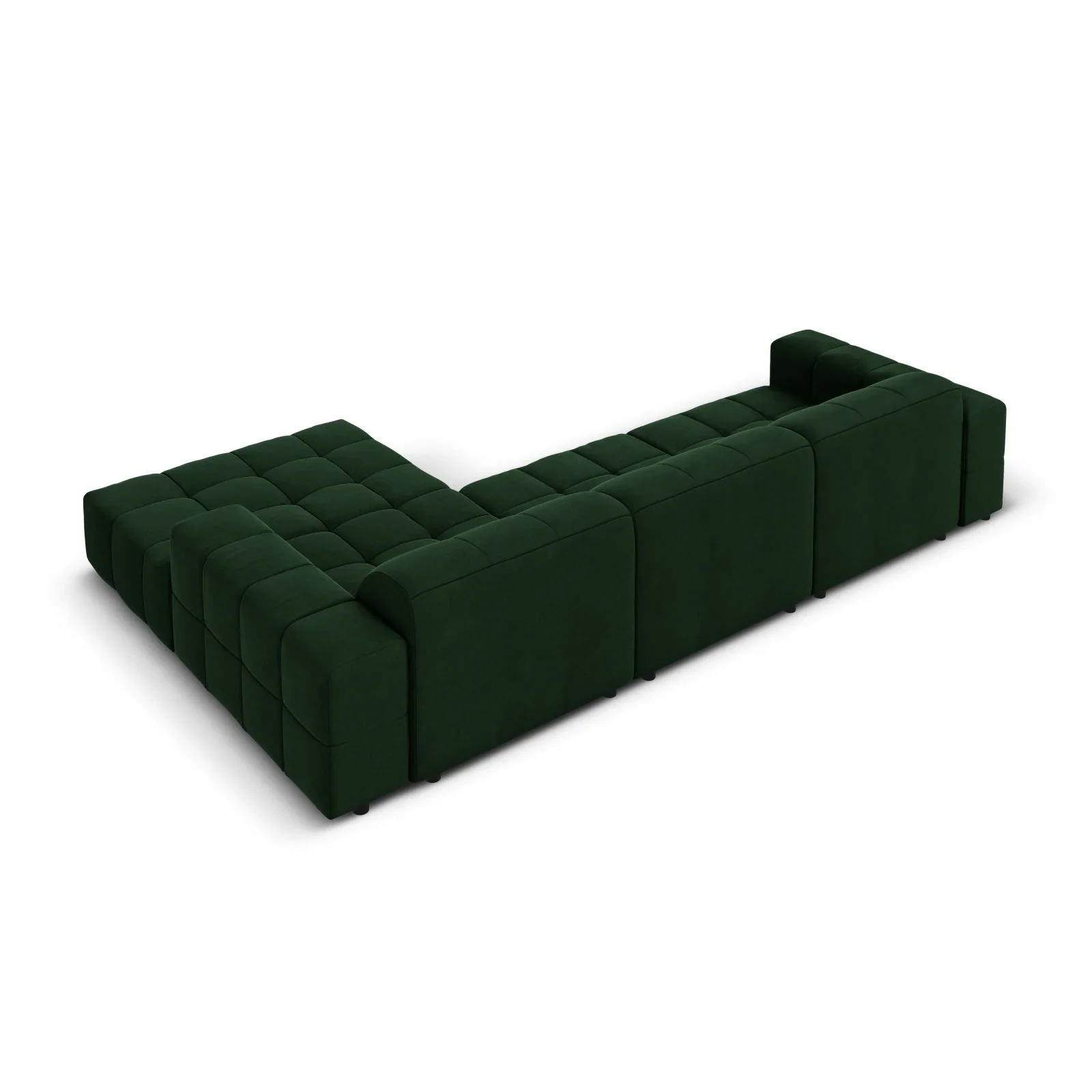Jennifer 4-Sitzer Ecksofa, Rechte Seite, mit Bezug aus Samt oder Chenille, 284x166 cm - Image 58