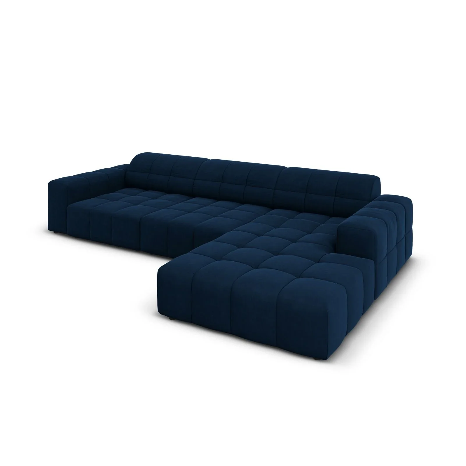 Jennifer 4-Sitzer Ecksofa, Rechte Seite, mit Bezug aus Samt oder Chenille, 284x166 cm - Image 63