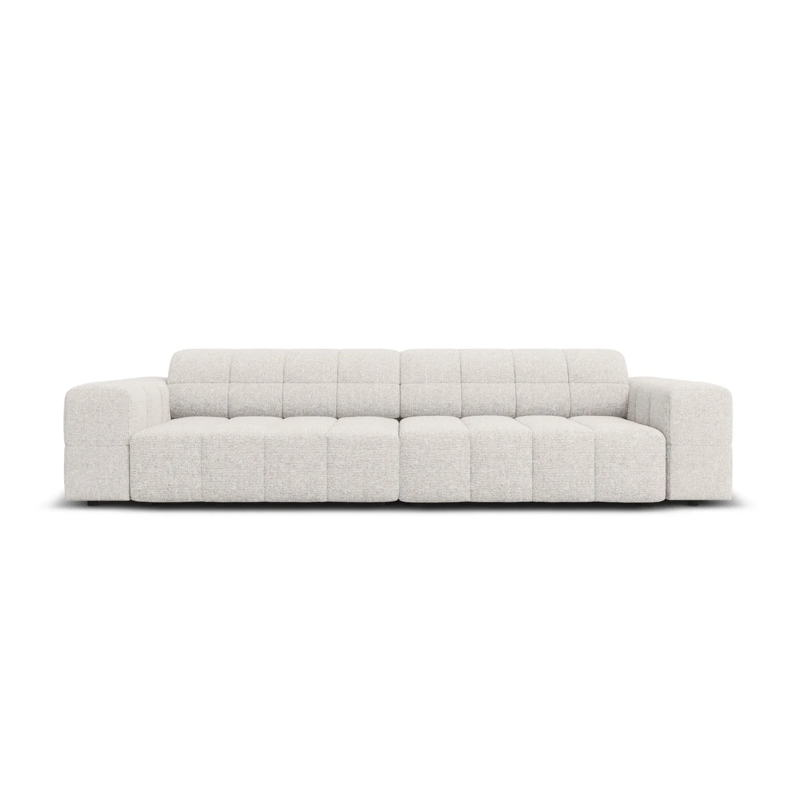 Jennifer 4-Sitzer Sofa mit Bezug aus Samt oder Chenille, 244x102 cm - Image 25