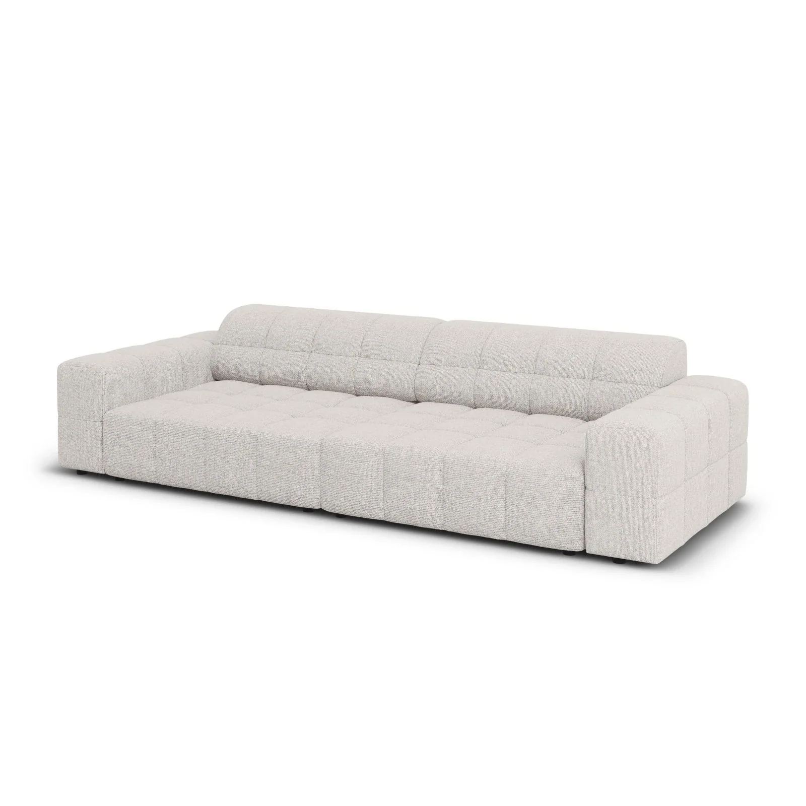 Jennifer 4-Sitzer Sofa mit Bezug aus Samt oder Chenille, 244x102 cm - Image 27