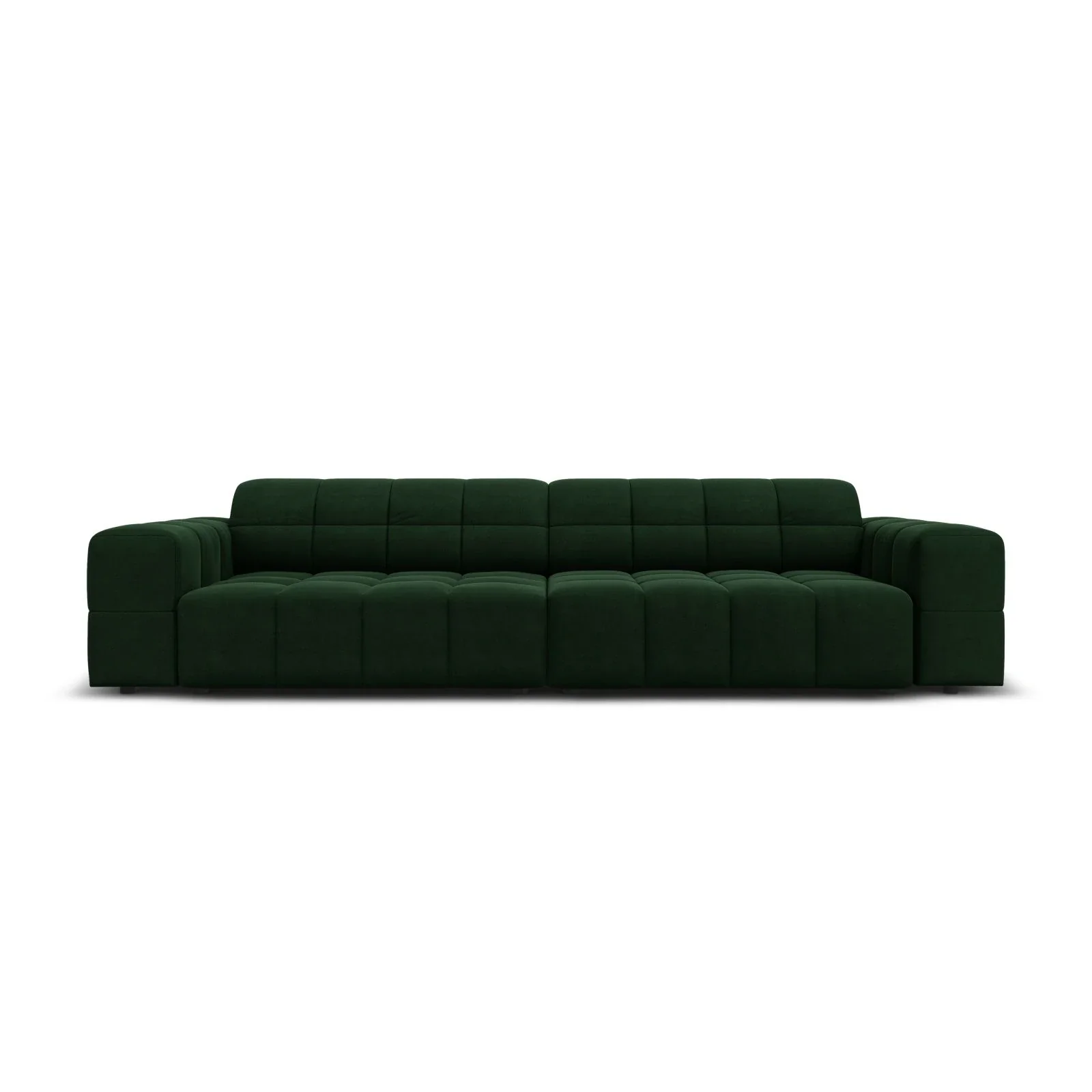 Jennifer 4-Sitzer Sofa mit Bezug aus Samt oder Chenille, 244x102 cm - Image 55