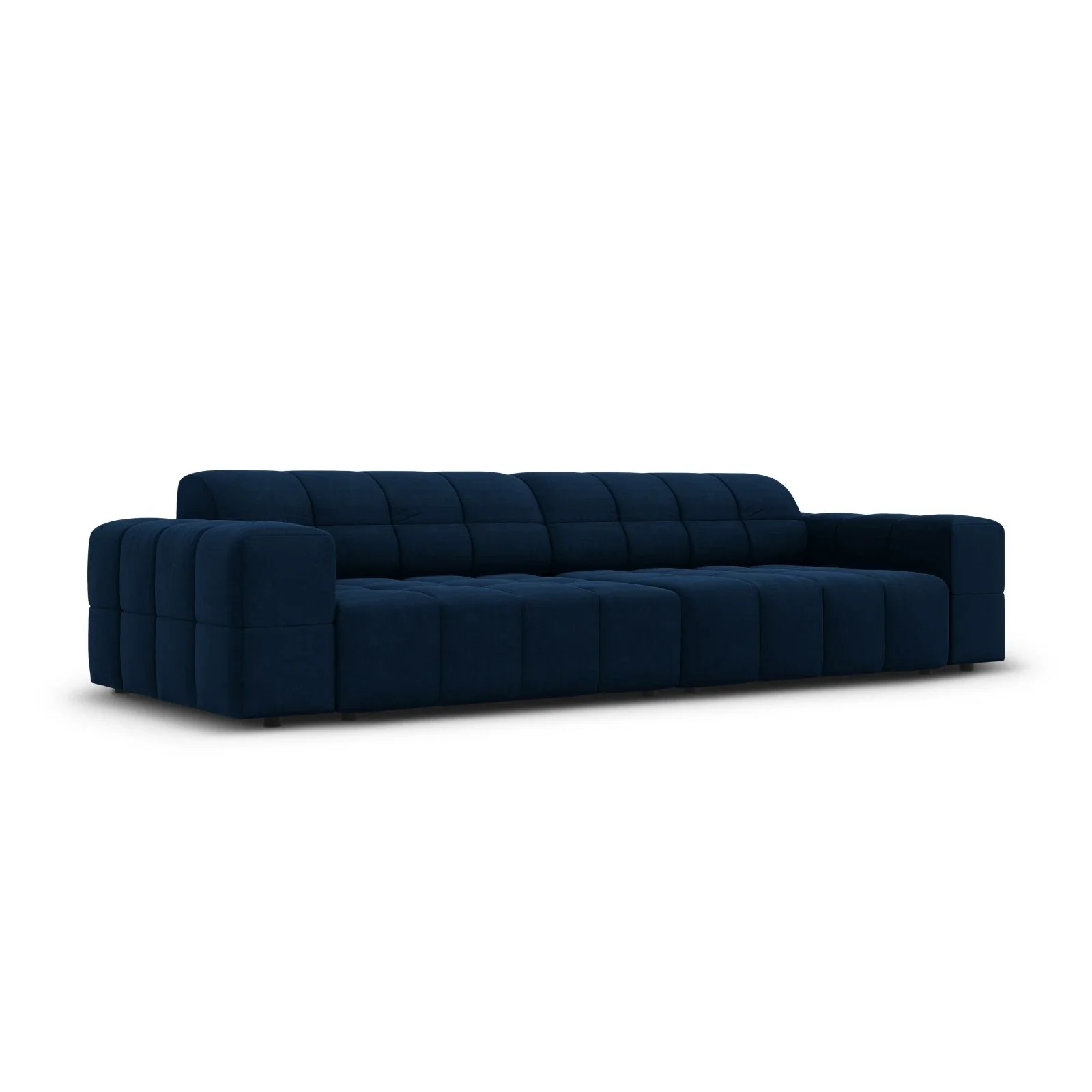 Jennifer 4-Sitzer Sofa mit Bezug aus Samt oder Chenille, 244x102 cm - Image 62