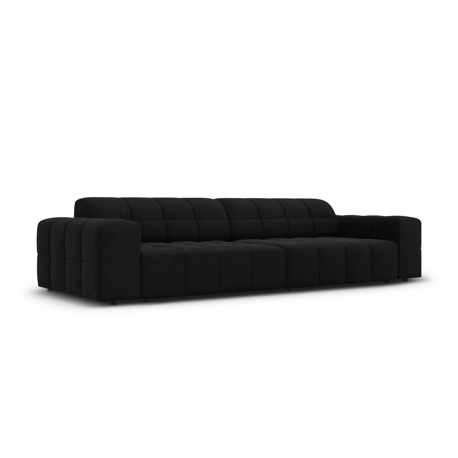 Jennifer 4-Sitzer Sofa mit Bezug aus Samt oder Chenille, 244x102 cm - Image 80