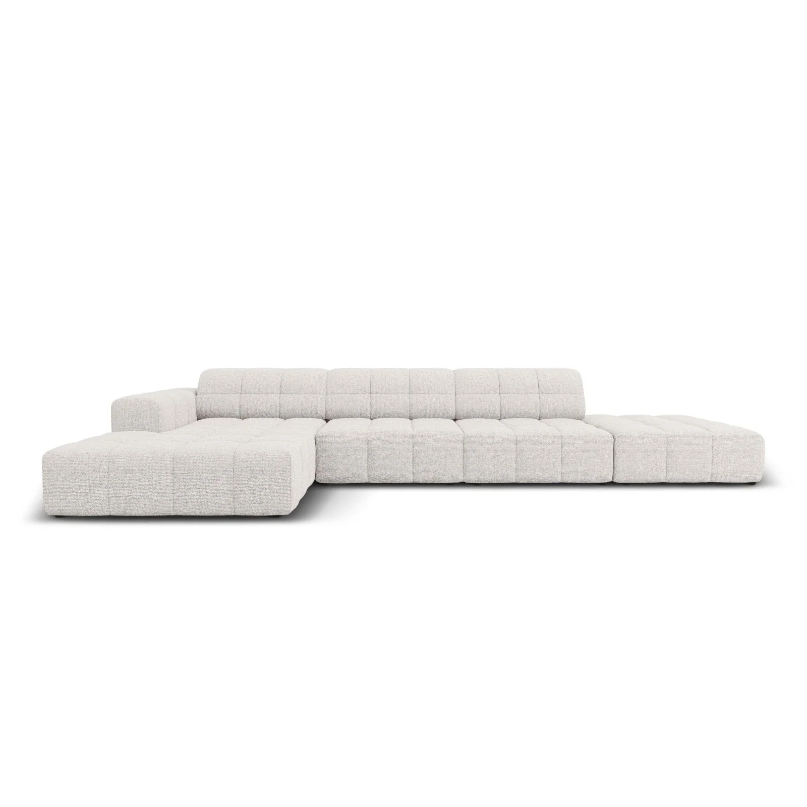 Jennifer 5-Sitzer Ecksofa, Linke Seite, mit Bezug aus Samt oder Chenille, 341x166 cm - Image 25