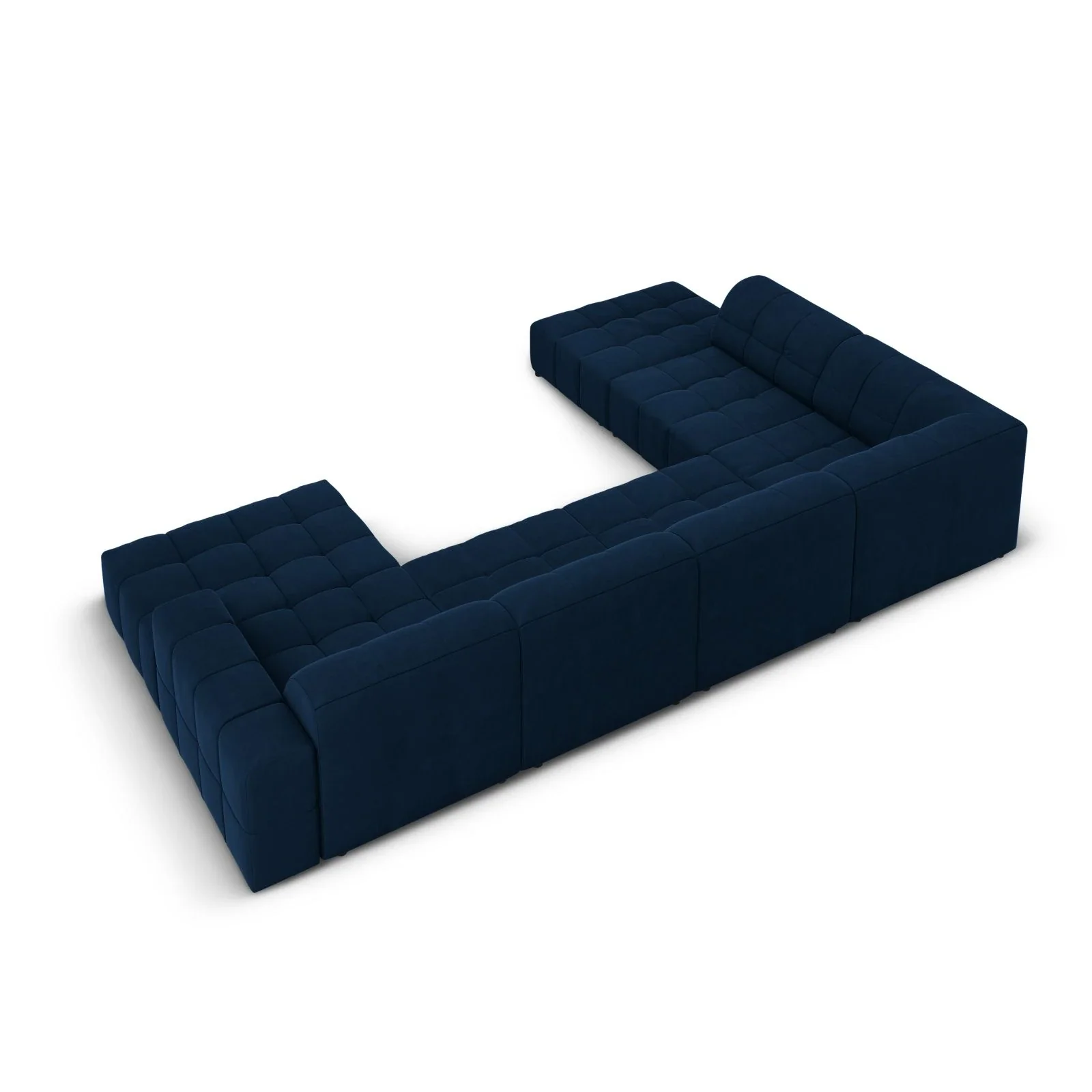 Jennifer 7-Sitzer Panorama-Sofa Links, mit Bezug aus Samt oder Chenille, 364x262 cm - Image 53