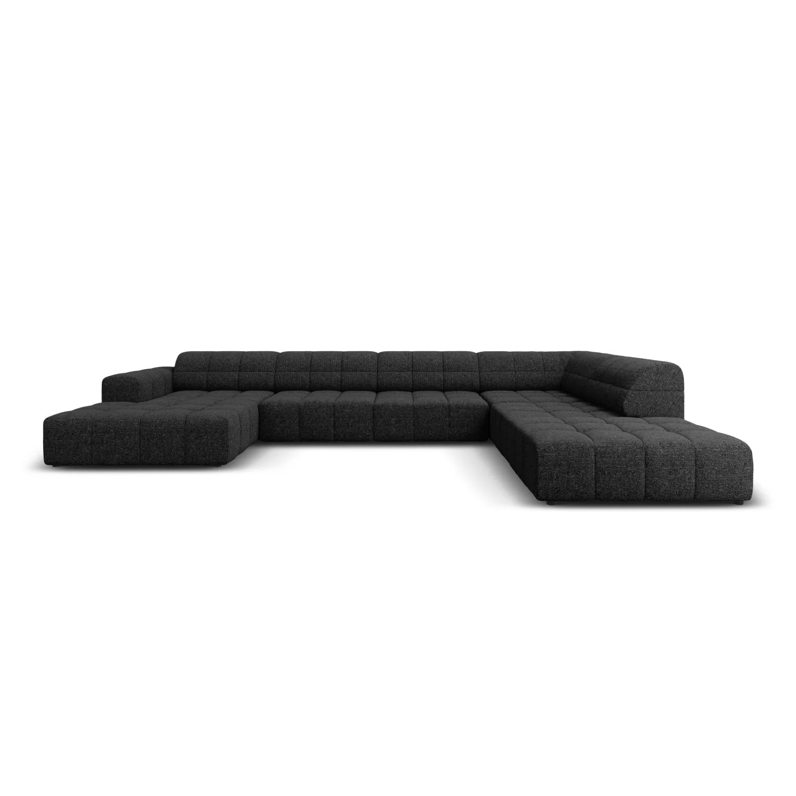 Jennifer 7-Sitzer Panorama-Sofa Rechts, mit Bezug aus Samt oder Chenille, 364x262 cm - Image 31