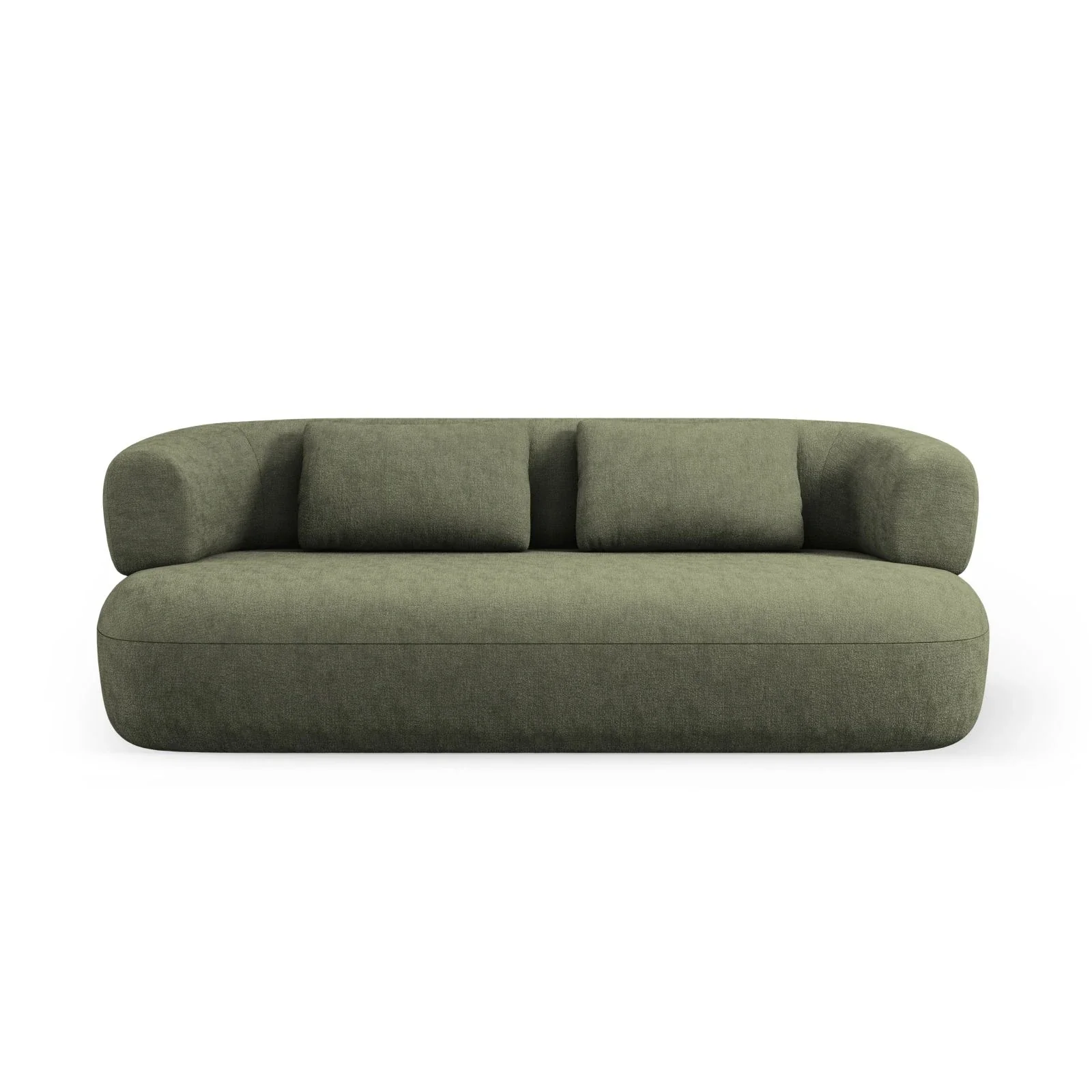 Jenny 2-Sitzer Sofa mit Bezug aus Samt, Boucle oder Chenille, 178x90 cm - Image 25