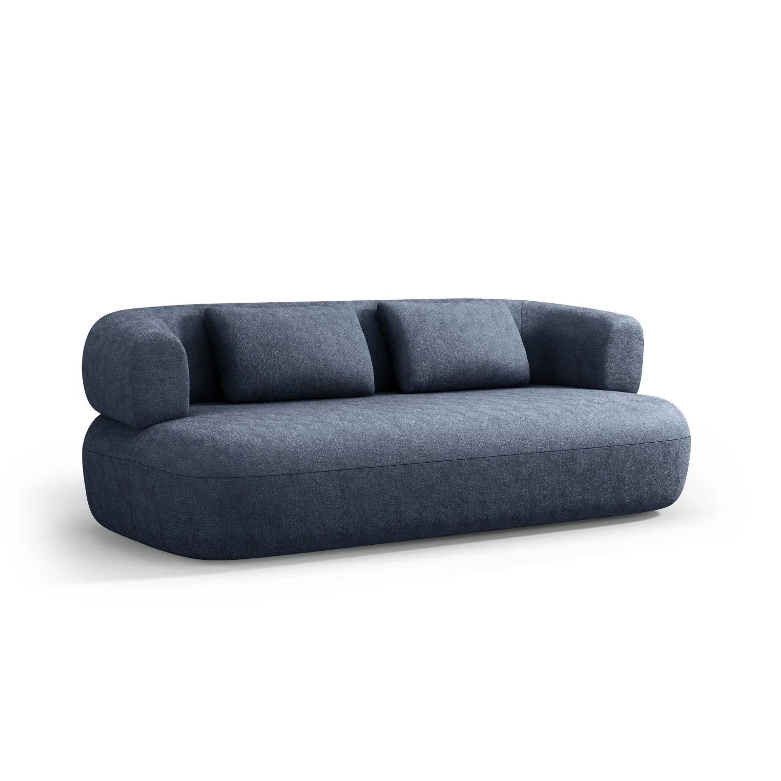 Jenny 2-Sitzer Sofa mit Bezug aus Samt, Boucle oder Chenille, 178x90 cm - Image 38