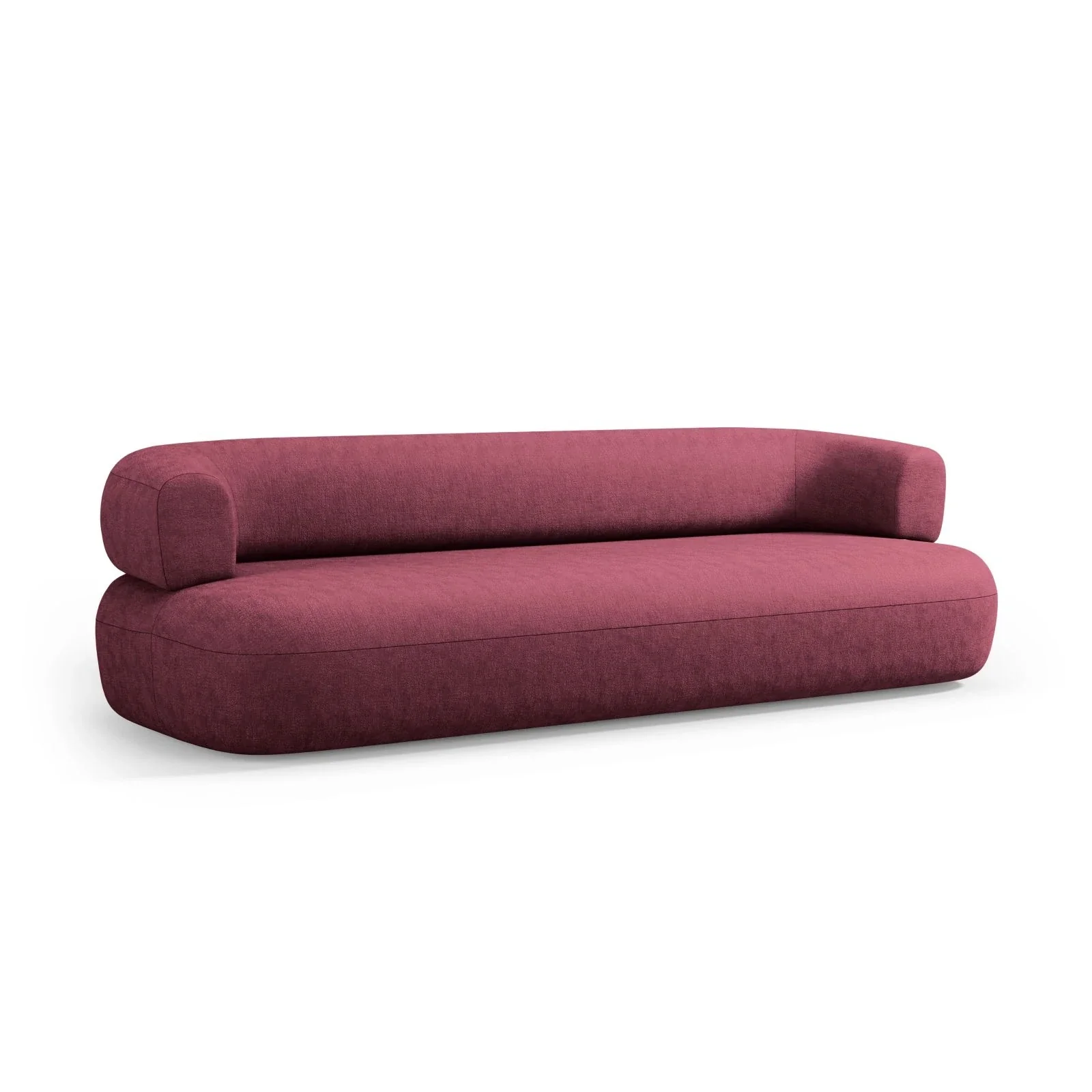 Jenny 4-Sitzer Sofa mit Bezug aus Samt, Boucle oder Chenille, 226x90 cm - Image 22