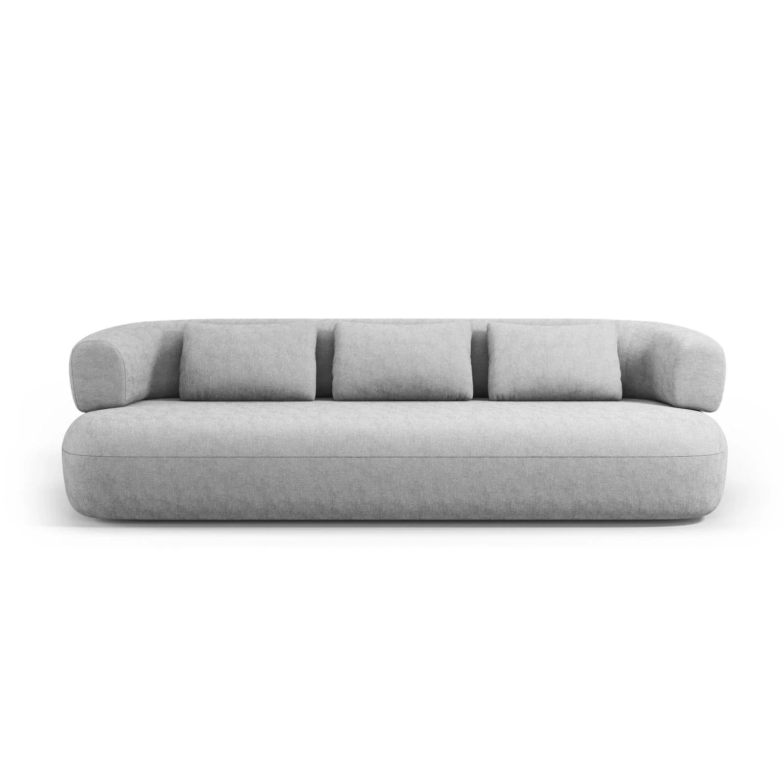 Jenny 4-Sitzer Sofa mit Bezug aus Samt, Boucle oder Chenille, 226x90 cm - Image 7