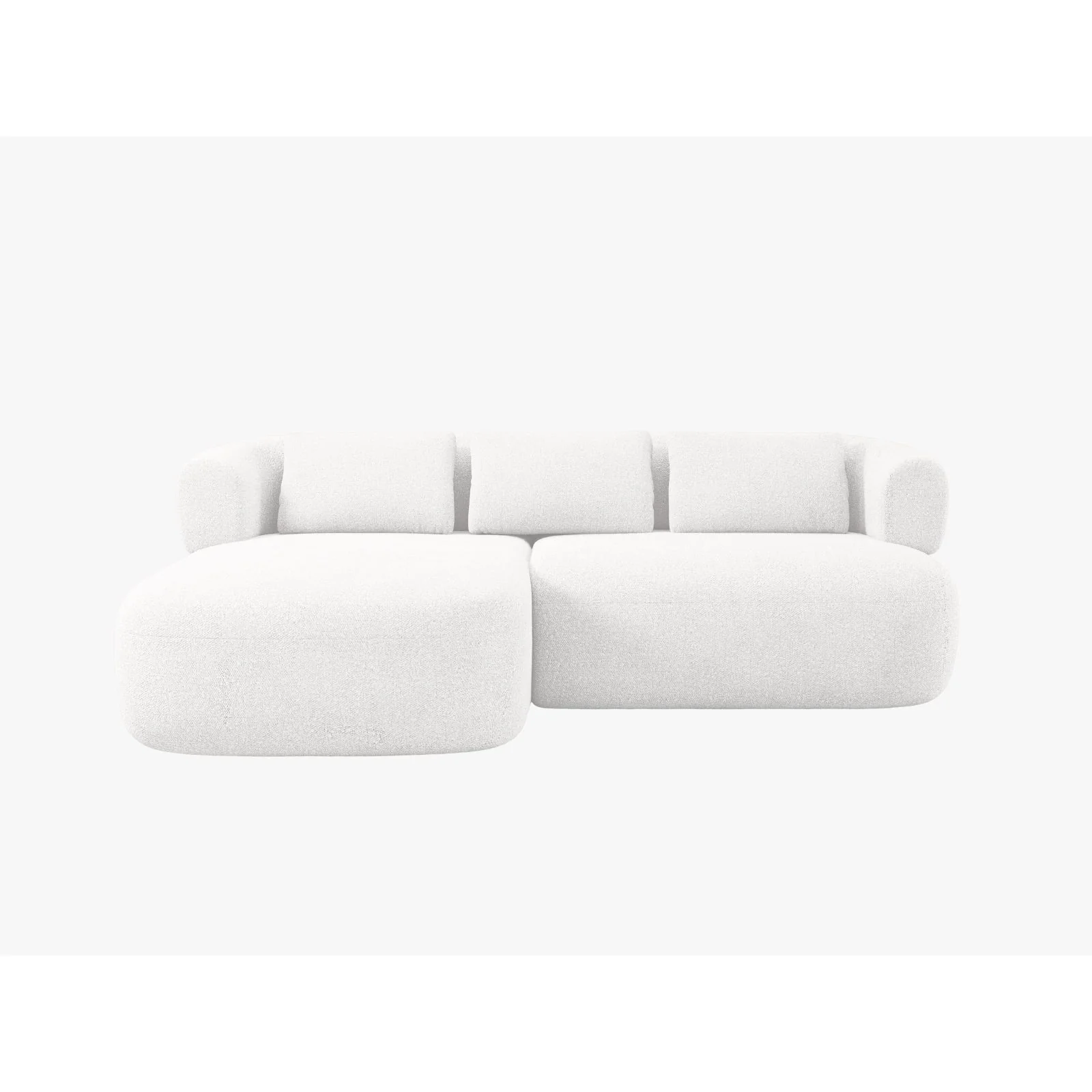 Jenny 5-Sitzer Ecksofa, Linke Seite, aus Samt, Chenille oder Boucle, 200x145 cm - Image 38