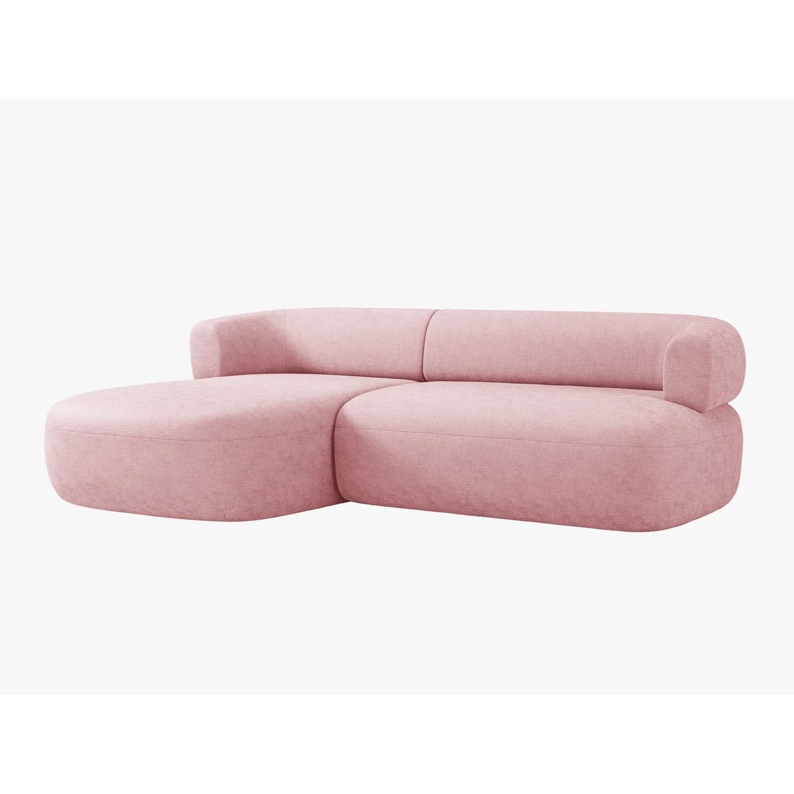 Jenny 5-Sitzer Ecksofa, Linke Seite, aus Samt, Chenille oder Boucle, 225x145 cm - Image 12