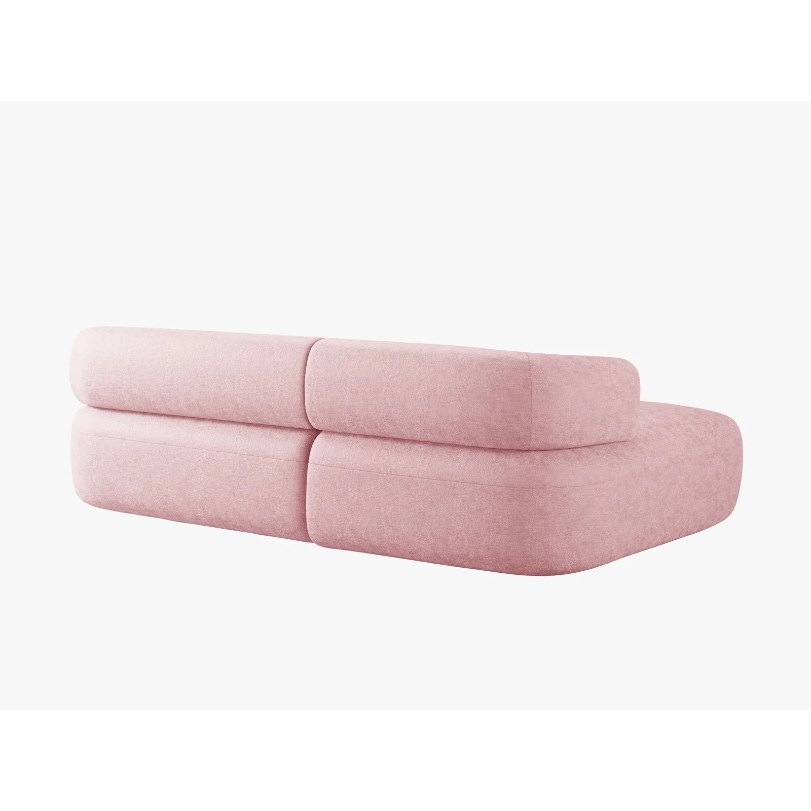 Jenny 5-Sitzer Ecksofa, Linke Seite, aus Samt, Chenille oder Boucle, 225x145 cm - Image 13