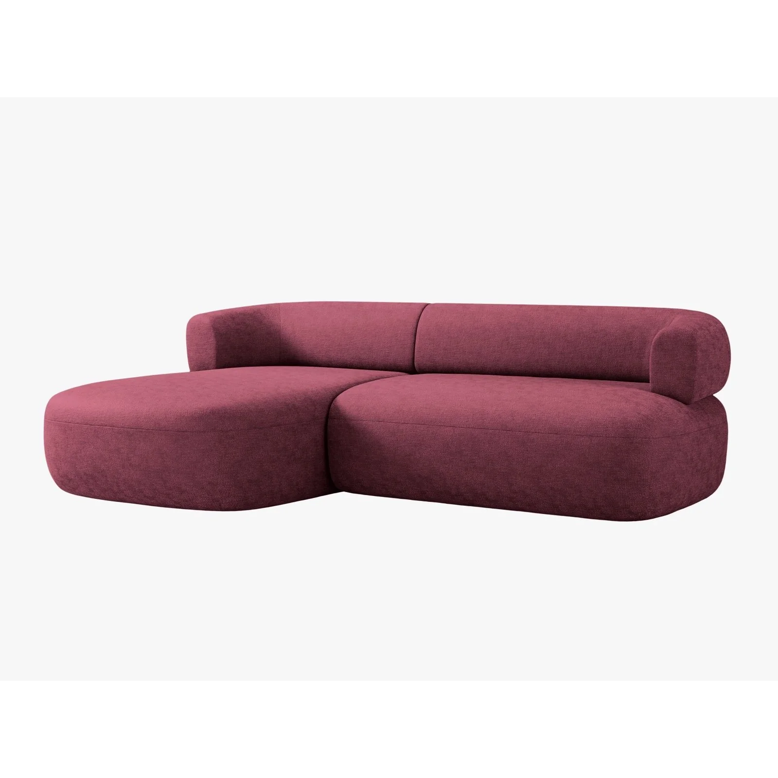 Jenny 5-Sitzer Ecksofa, Linke Seite, aus Samt, Chenille oder Boucle, 225x145 cm - Image 17