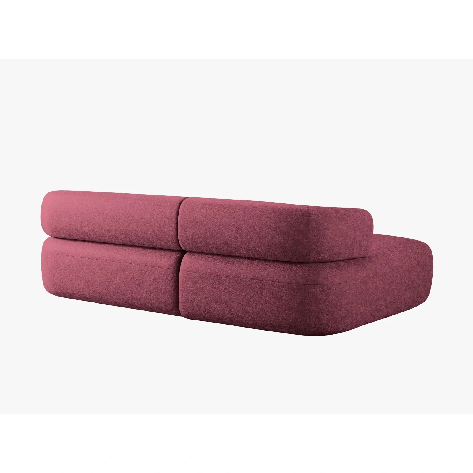 Jenny 5-Sitzer Ecksofa, Linke Seite, aus Samt, Chenille oder Boucle, 225x145 cm - Image 18