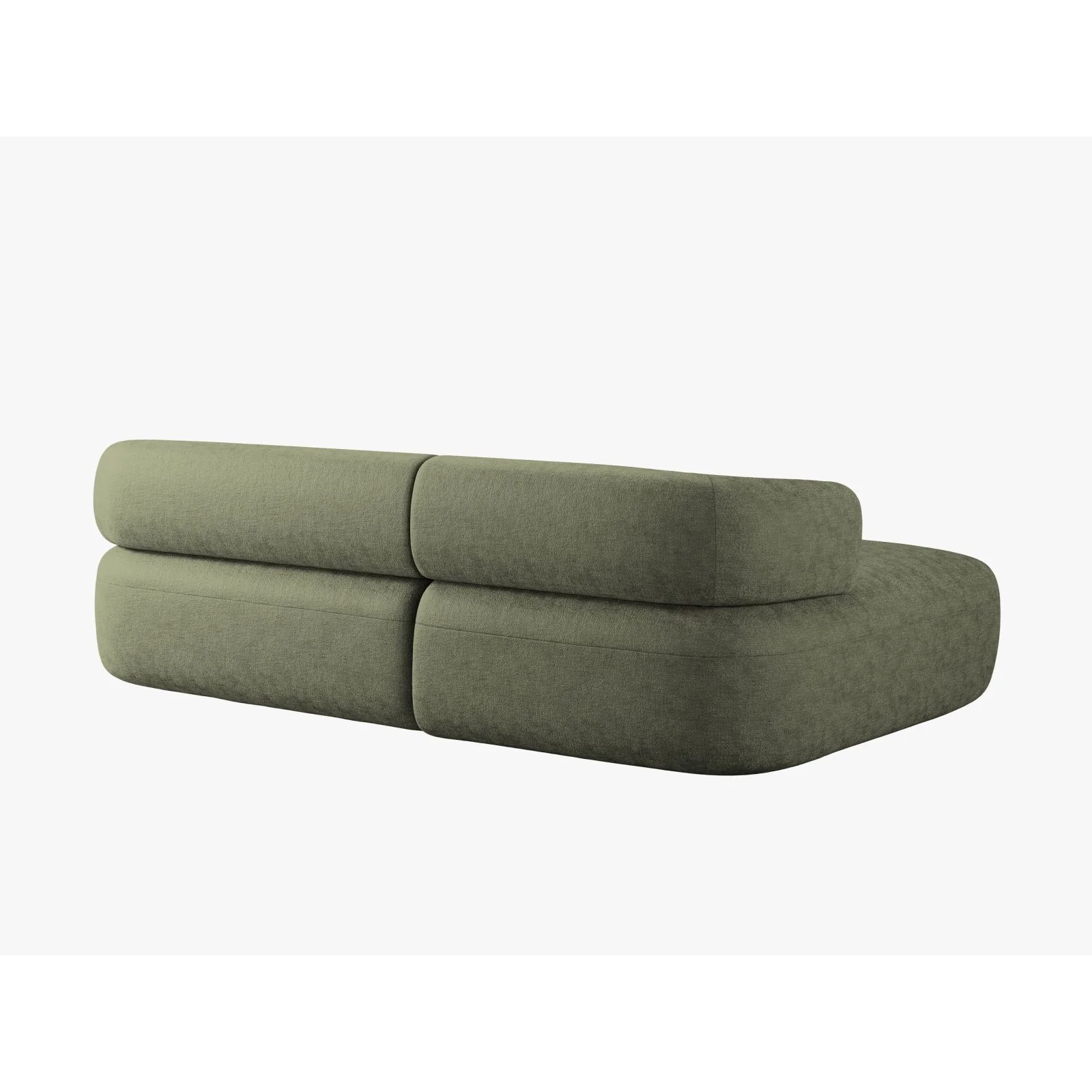 Jenny 5-Sitzer Ecksofa, Linke Seite, aus Samt, Chenille oder Boucle, 225x145 cm - Image 22