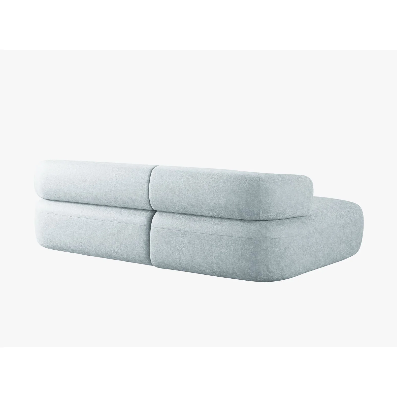Jenny 5-Sitzer Ecksofa, Linke Seite, aus Samt, Chenille oder Boucle, 225x145 cm - Image 27