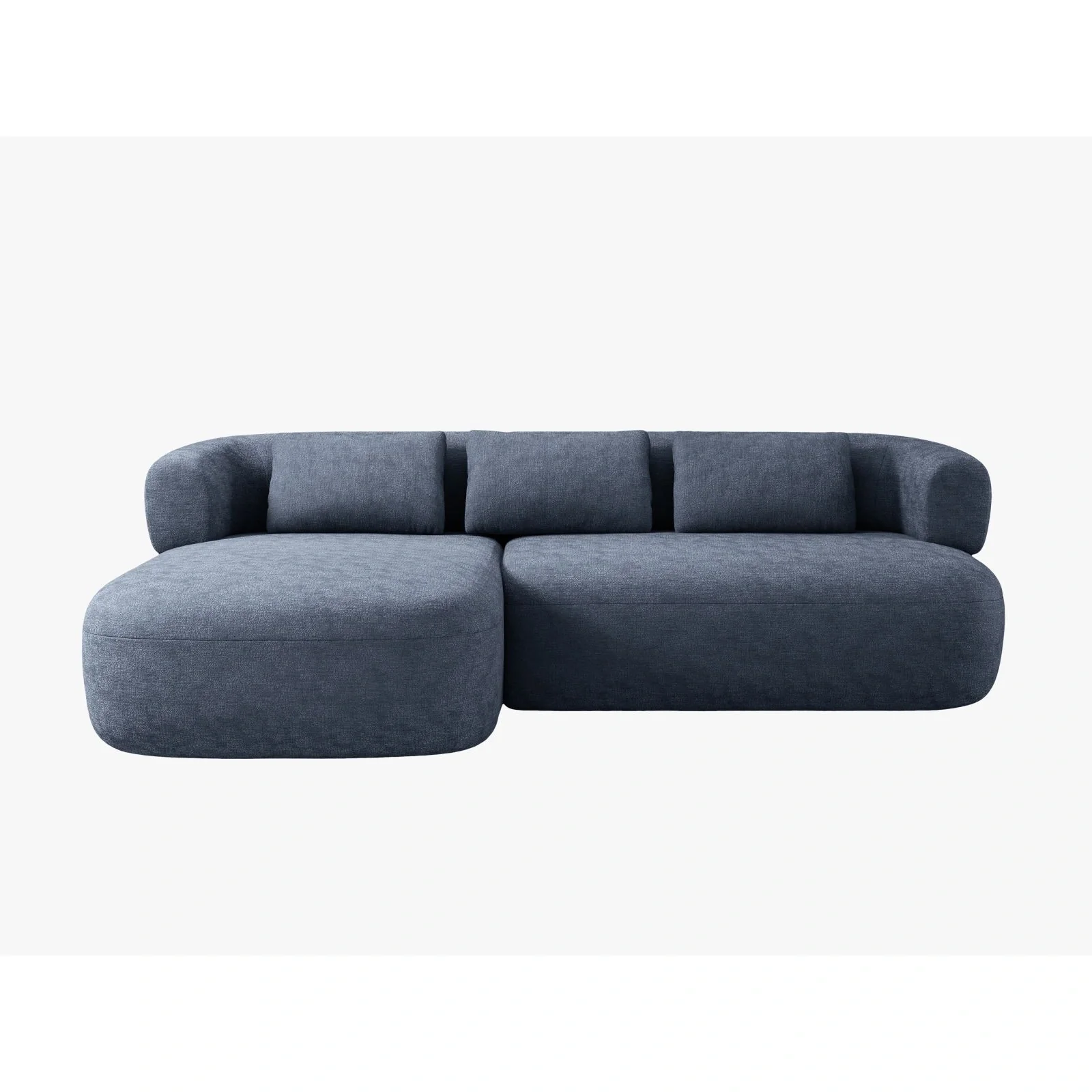 Jenny 5-Sitzer Ecksofa, Linke Seite, aus Samt, Chenille oder Boucle, 225x145 cm - Image 29
