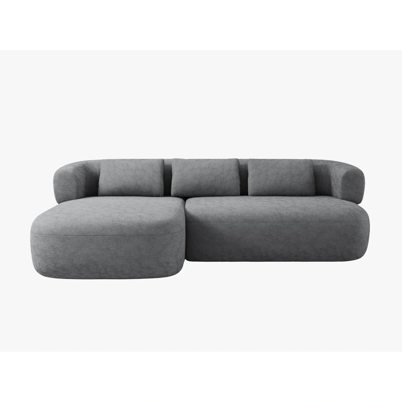 Jenny 5-Sitzer Ecksofa, Linke Seite, aus Samt, Chenille oder Boucle, 225x145 cm - Image 34