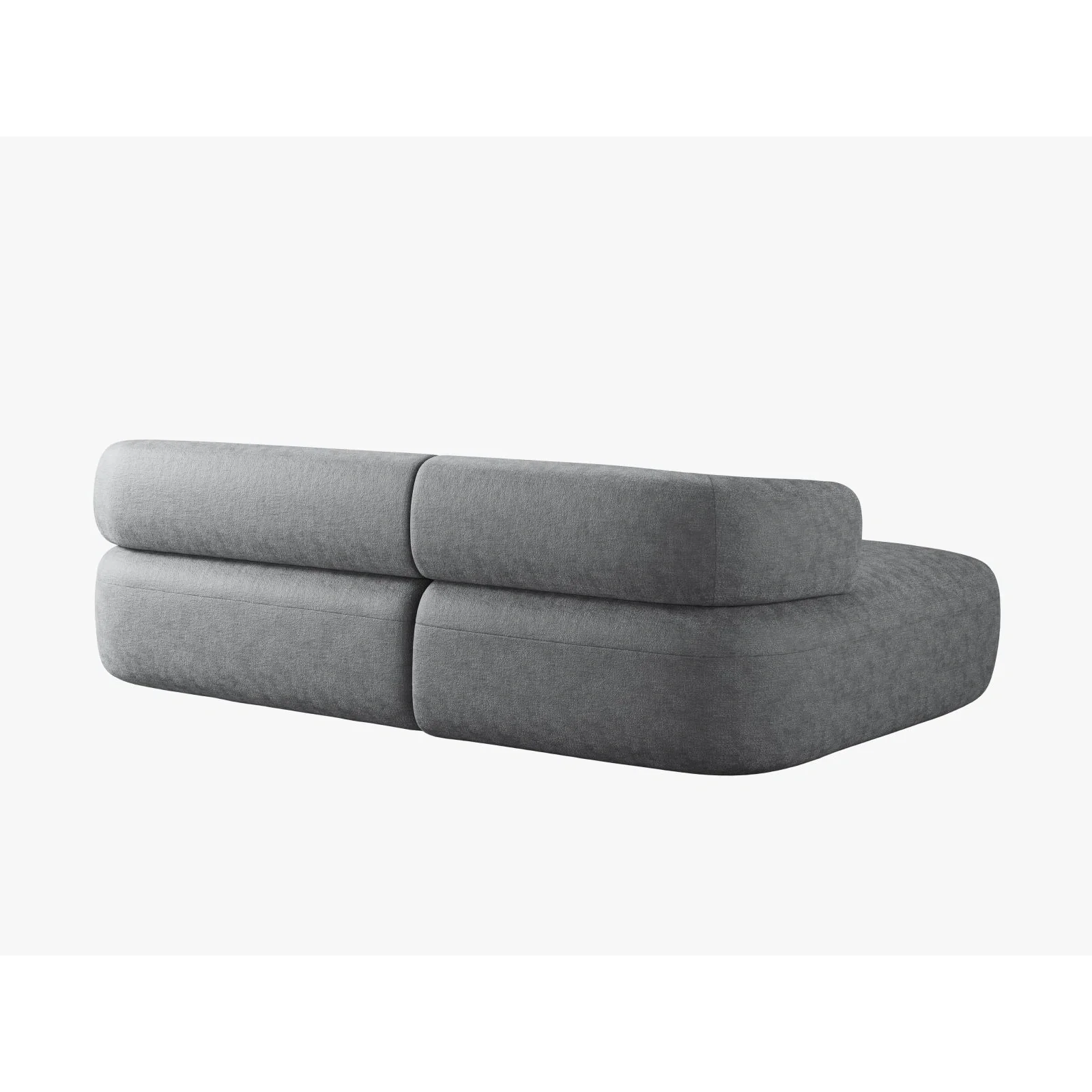 Jenny 5-Sitzer Ecksofa, Linke Seite, aus Samt, Chenille oder Boucle, 225x145 cm - Image 37