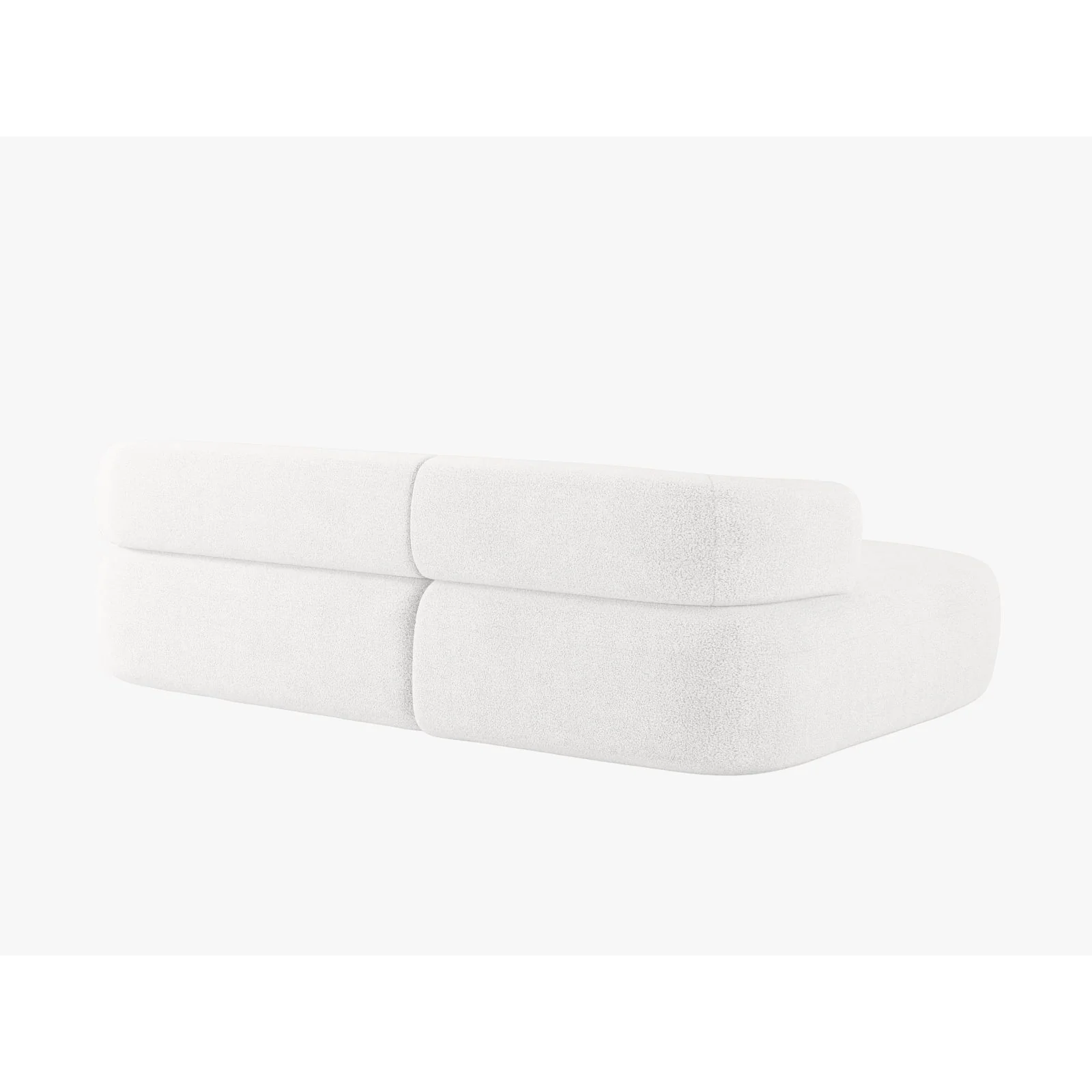 Jenny 5-Sitzer Ecksofa, Linke Seite, aus Samt, Chenille oder Boucle, 225x145 cm - Image 41