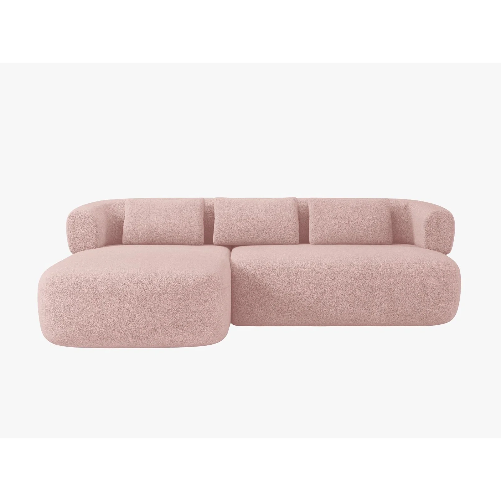 Jenny 5-Sitzer Ecksofa, Linke Seite, aus Samt, Chenille oder Boucle, 225x145 cm - Image 43