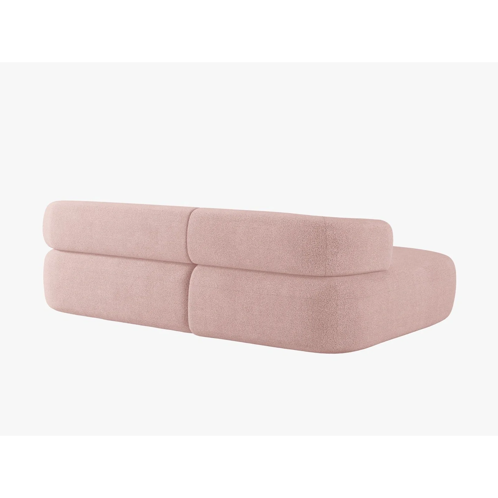 Jenny 5-Sitzer Ecksofa, Linke Seite, aus Samt, Chenille oder Boucle, 225x145 cm - Image 46