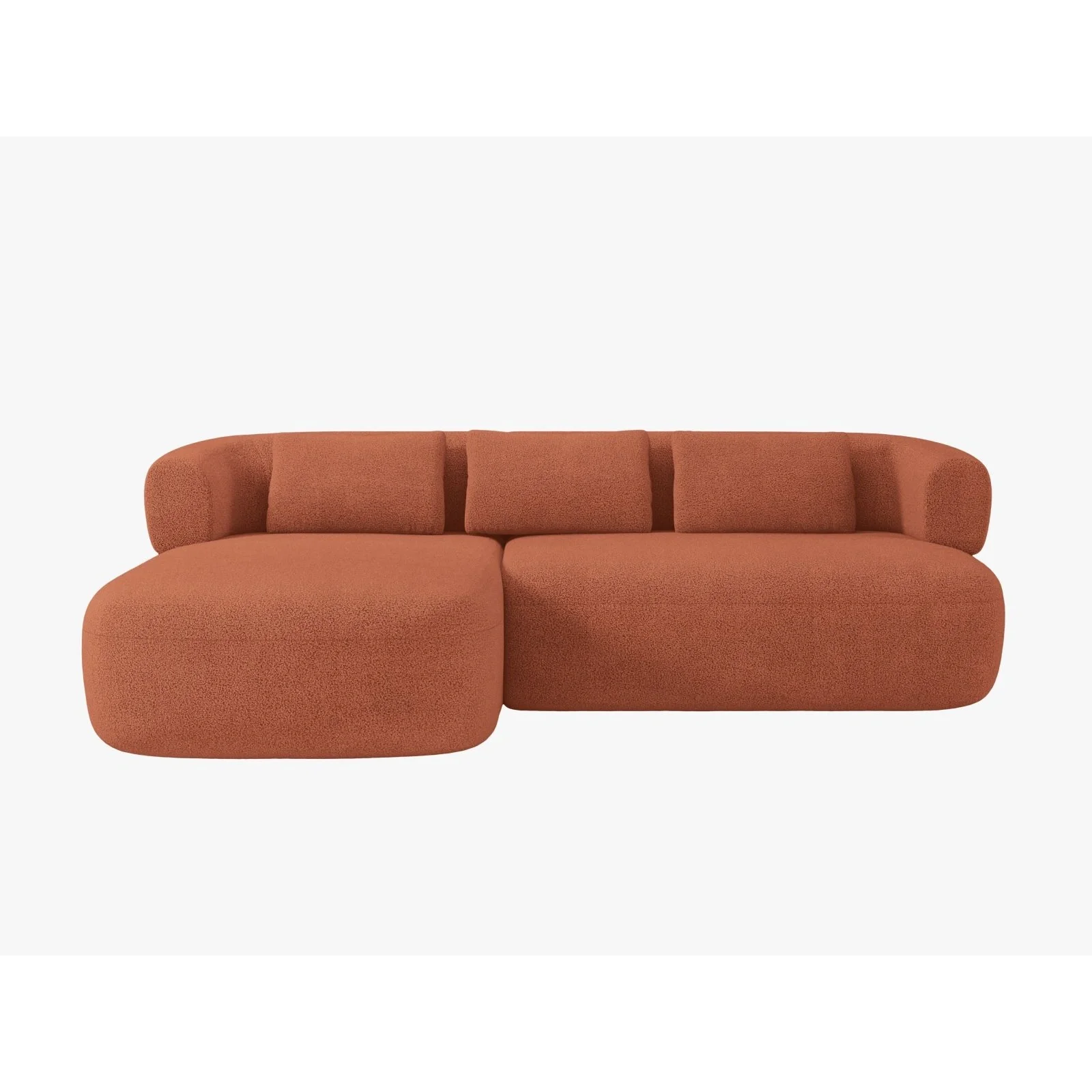 Jenny 5-Sitzer Ecksofa, Linke Seite, aus Samt, Chenille oder Boucle, 225x145 cm - Image 48