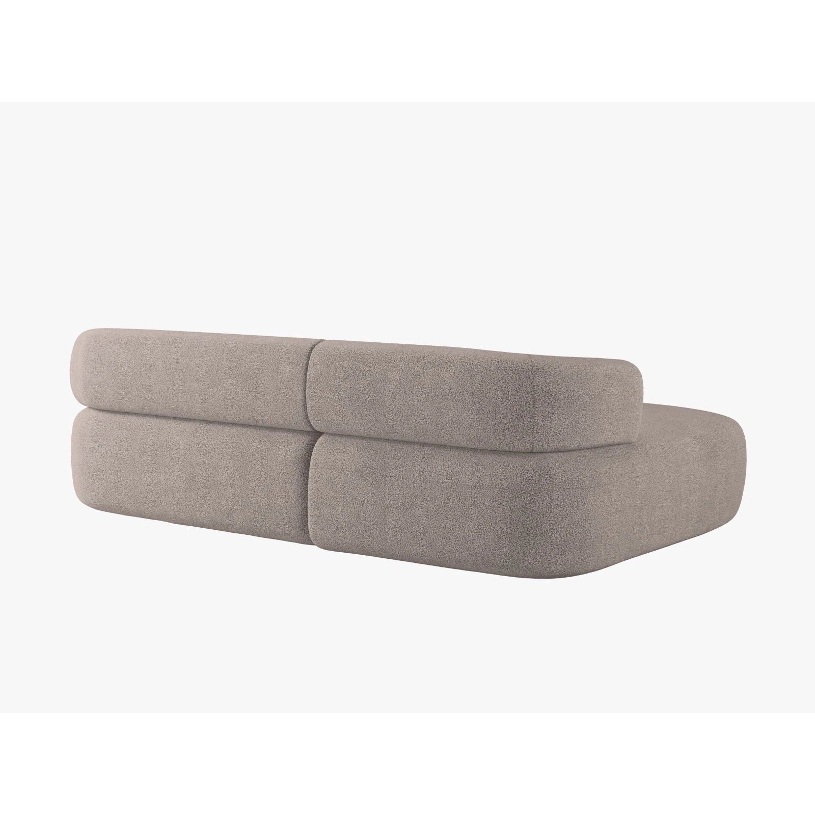 Jenny 5-Sitzer Ecksofa, Linke Seite, aus Samt, Chenille oder Boucle, 225x145 cm - Image 56