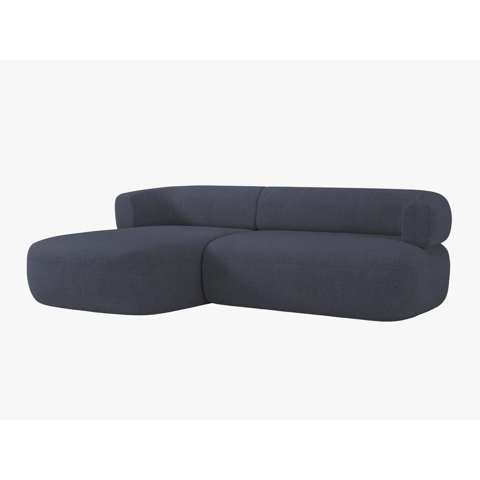 Jenny 5-Sitzer Ecksofa, Linke Seite, aus Samt, Chenille oder Boucle, 225x145 cm - Image 64