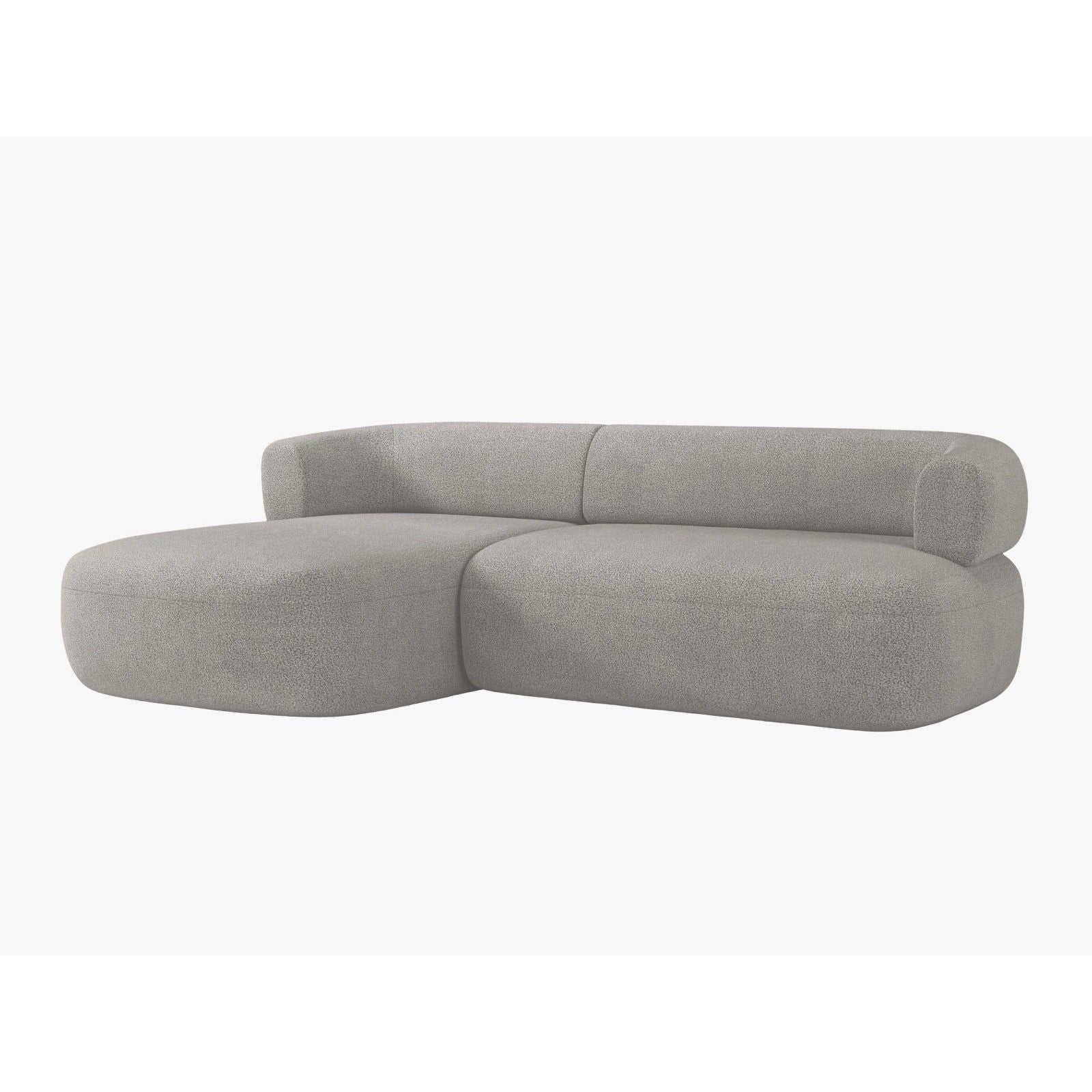 Jenny 5-Sitzer Ecksofa, Linke Seite, aus Samt, Chenille oder Boucle, 225x145 cm - Image 69