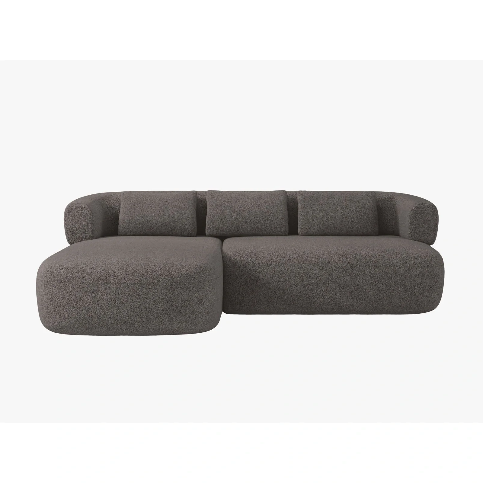 Jenny 5-Sitzer Ecksofa, Linke Seite, aus Samt, Chenille oder Boucle, 225x145 cm - Image 71