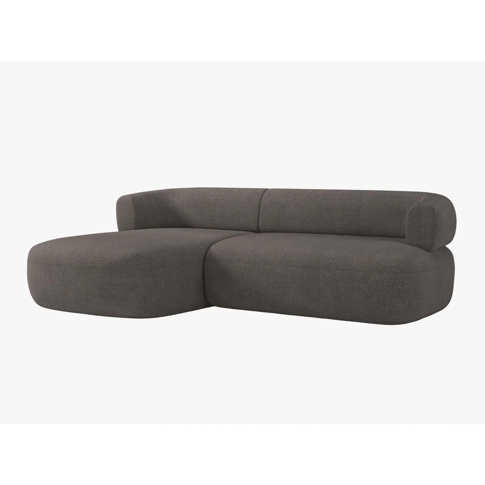Jenny 5-Sitzer Ecksofa, Linke Seite, aus Samt, Chenille oder Boucle, 225x145 cm - Image 73
