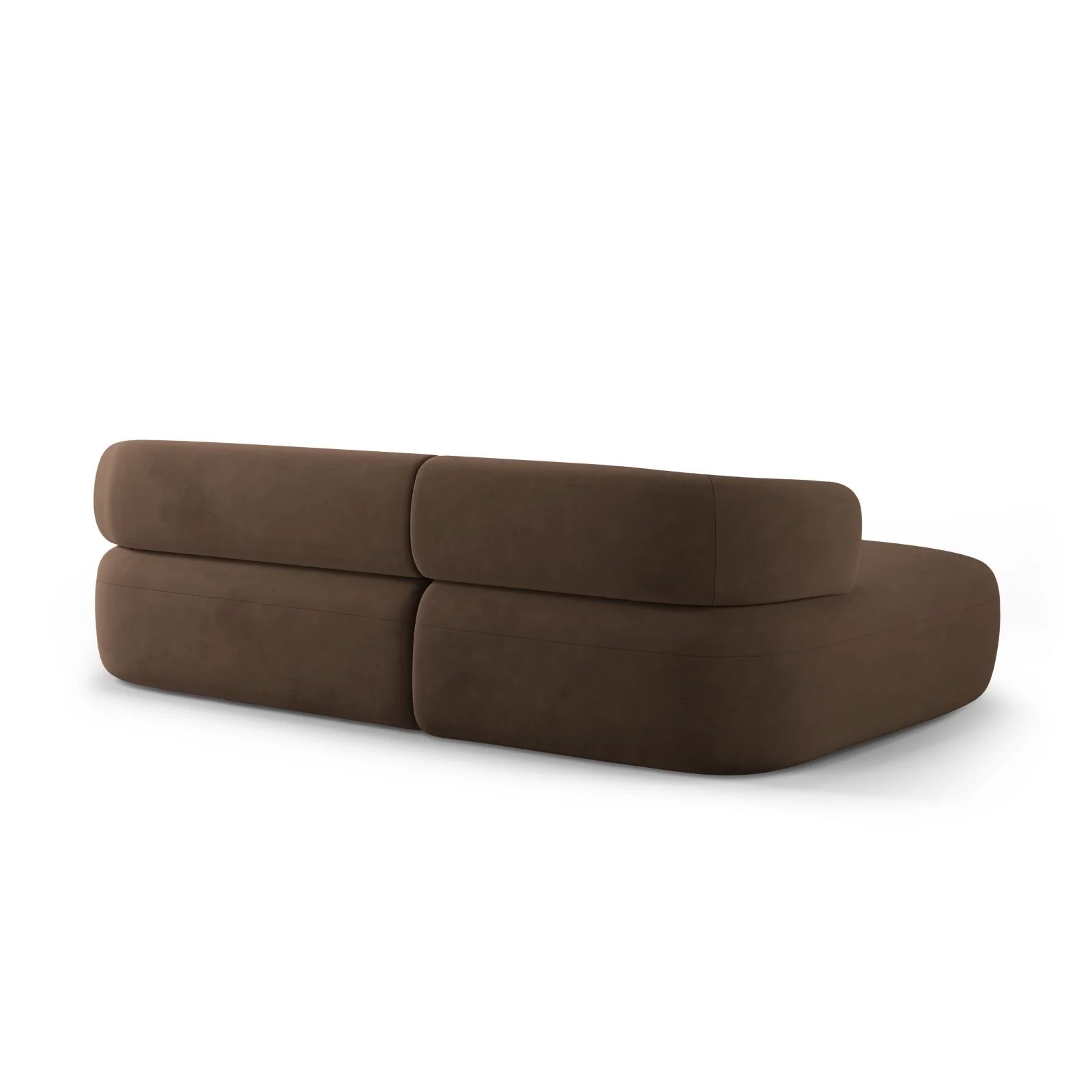Jenny 5-Sitzer Ecksofa, Linke Seite, aus Samt, Chenille oder Boucle, 225x145 cm - Image 88