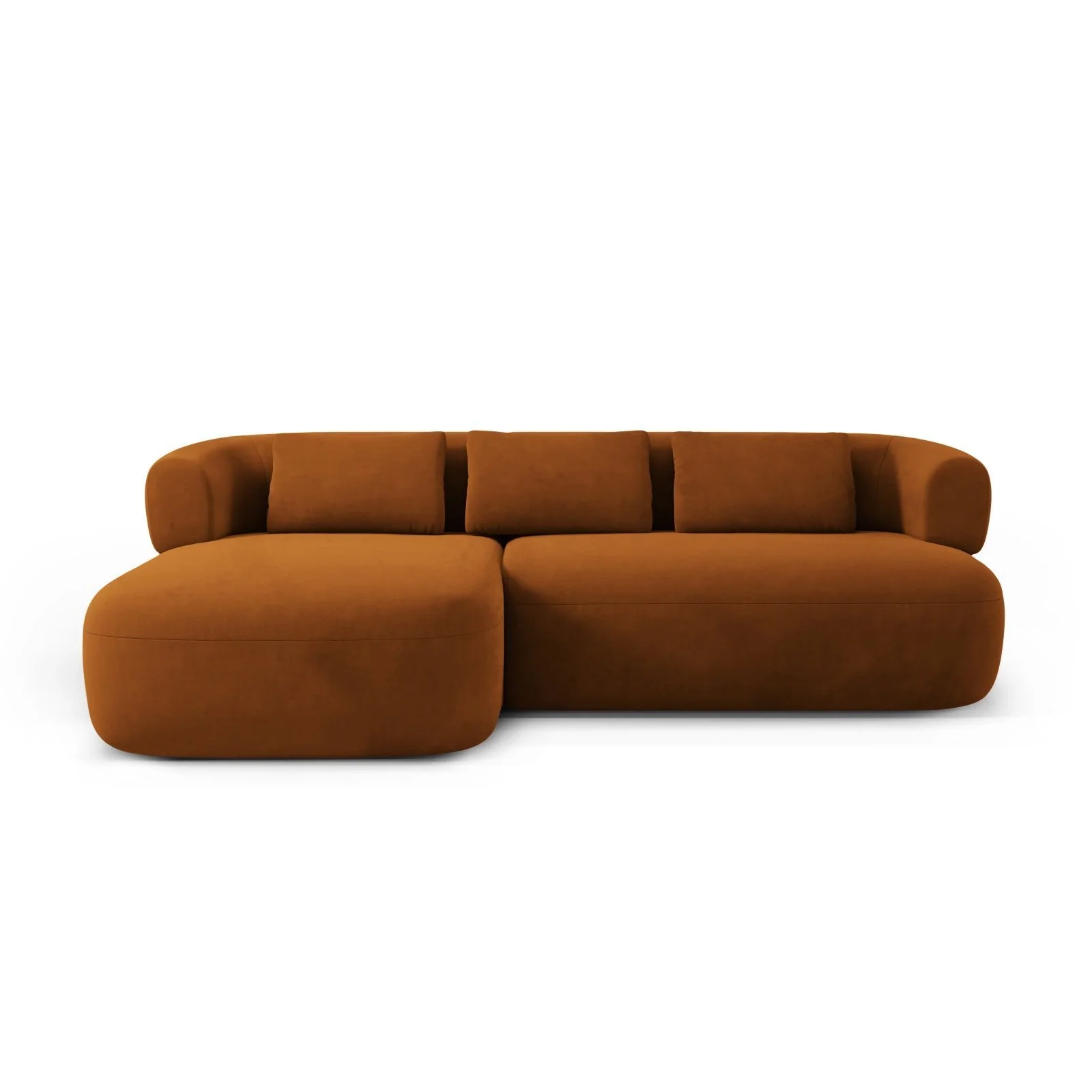 Jenny 5-Sitzer Ecksofa, Linke Seite, aus Samt, Chenille oder Boucle, 225x145 cm - Image 95