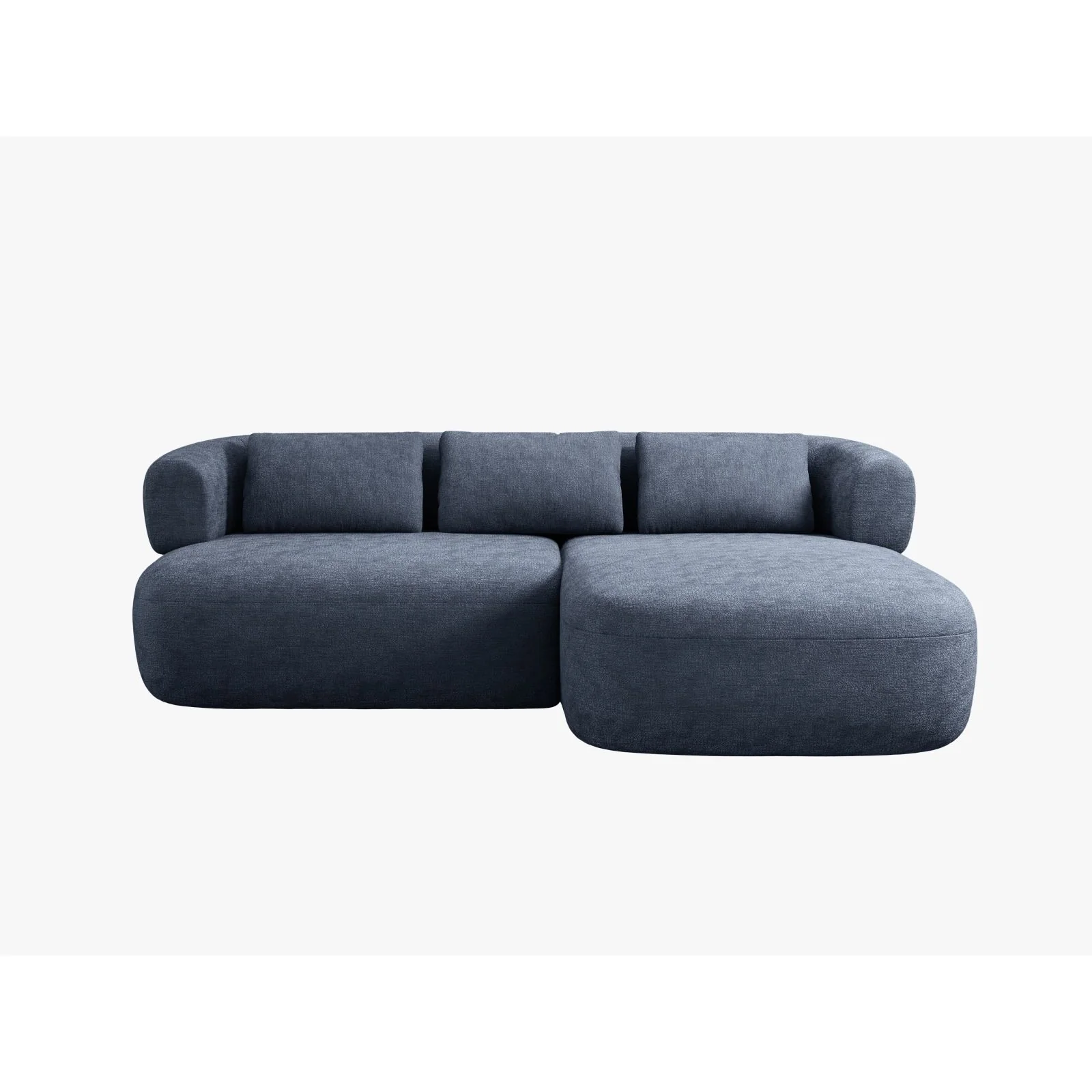 Jenny 5-Sitzer Ecksofa, Rechte Seite, aus Samt, Chenille oder Boucle, 200x145 cm - Image 26