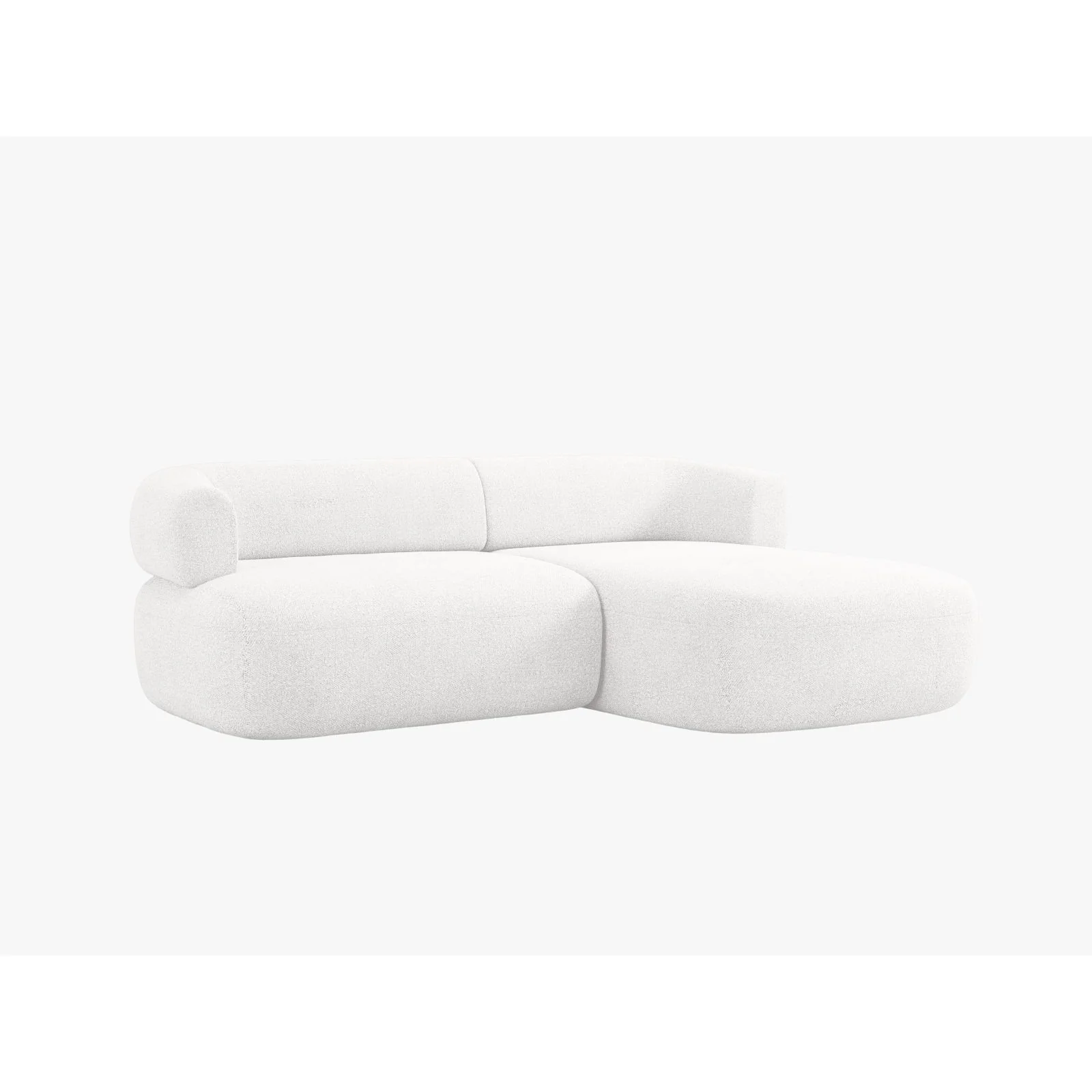 Jenny 5-Sitzer Ecksofa, Rechte Seite, aus Samt, Chenille oder Boucle, 200x145 cm - Image 35
