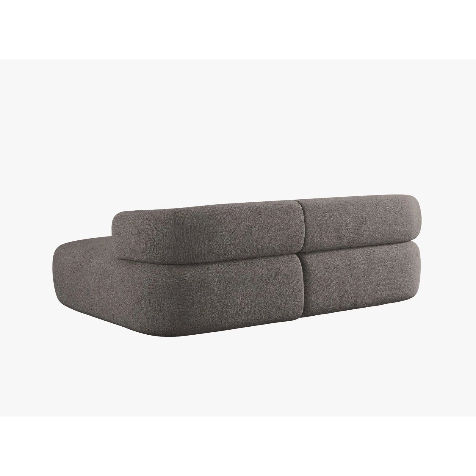 Jenny 5-Sitzer Ecksofa, Rechte Seite, aus Samt, Chenille oder Boucle, 200x145 cm - Image 65