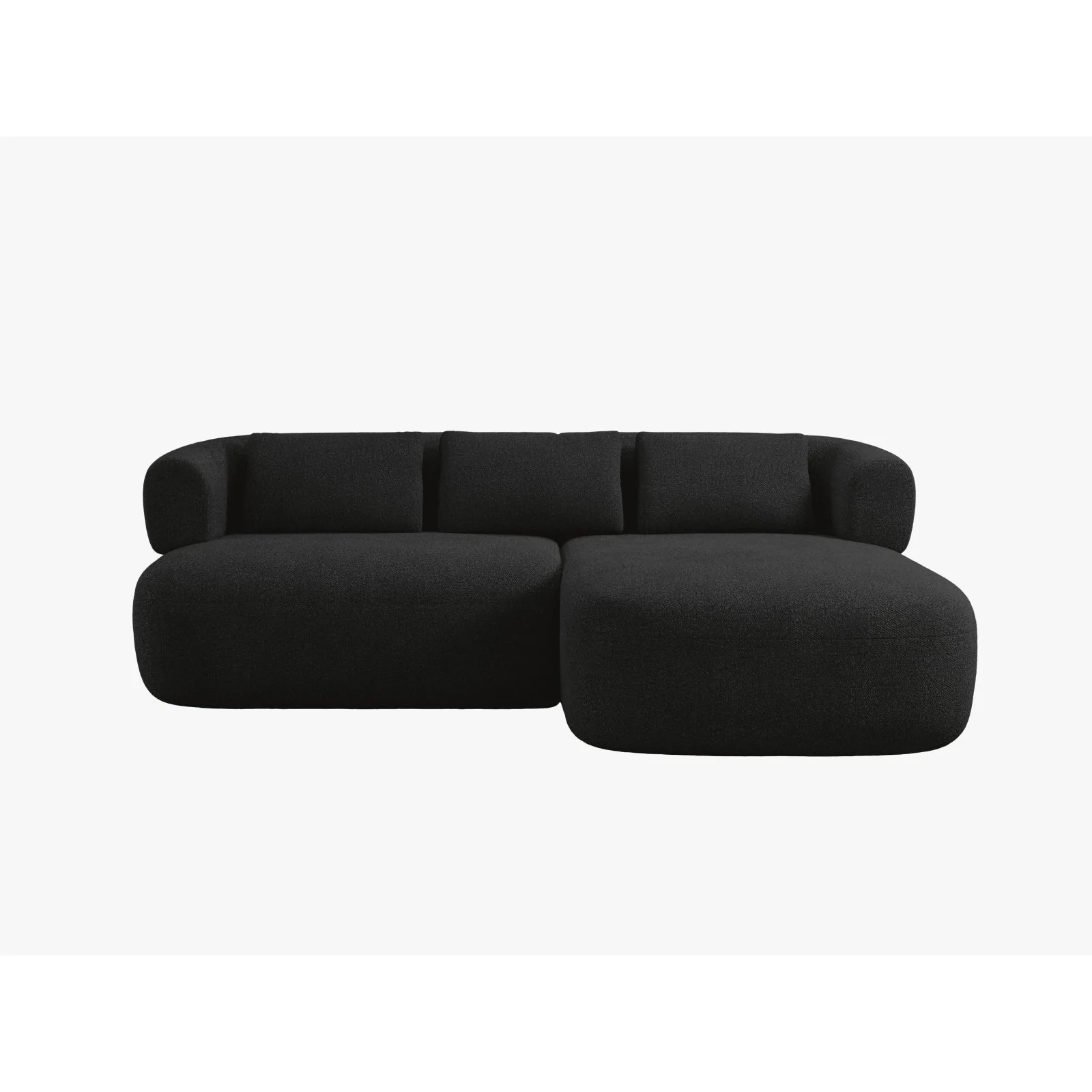 Jenny 5-Sitzer Ecksofa, Rechte Seite, aus Samt, Chenille oder Boucle, 200x145 cm - Image 67