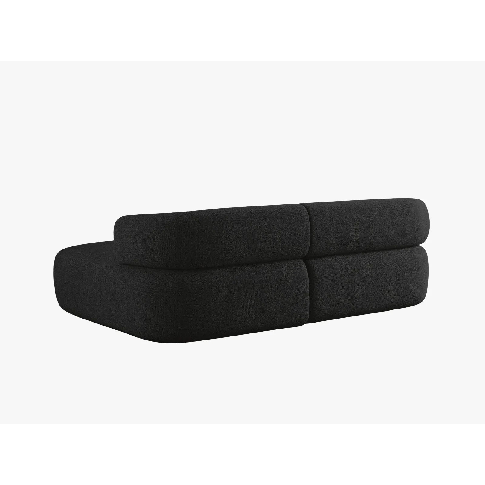 Jenny 5-Sitzer Ecksofa, Rechte Seite, aus Samt, Chenille oder Boucle, 200x145 cm - Image 70