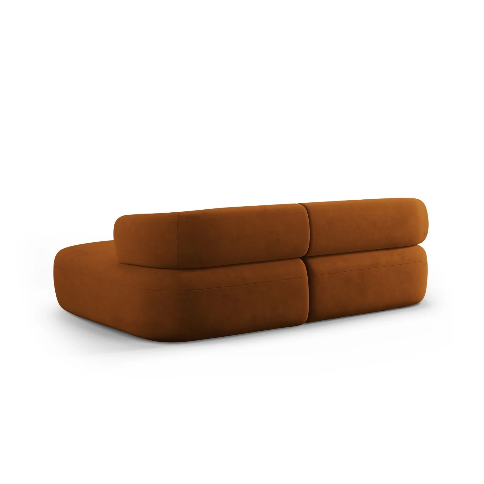 Jenny 5-Sitzer Ecksofa, Rechte Seite, aus Samt, Chenille oder Boucle, 200x145 cm - Image 85