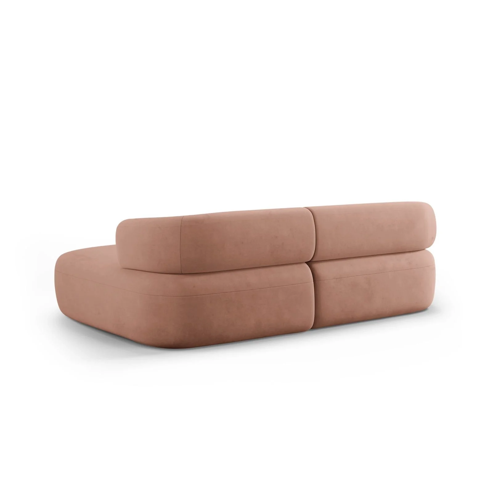 Jenny 5-Sitzer Ecksofa, Rechte Seite, aus Samt, Chenille oder Boucle, 200x145 cm - Image 90