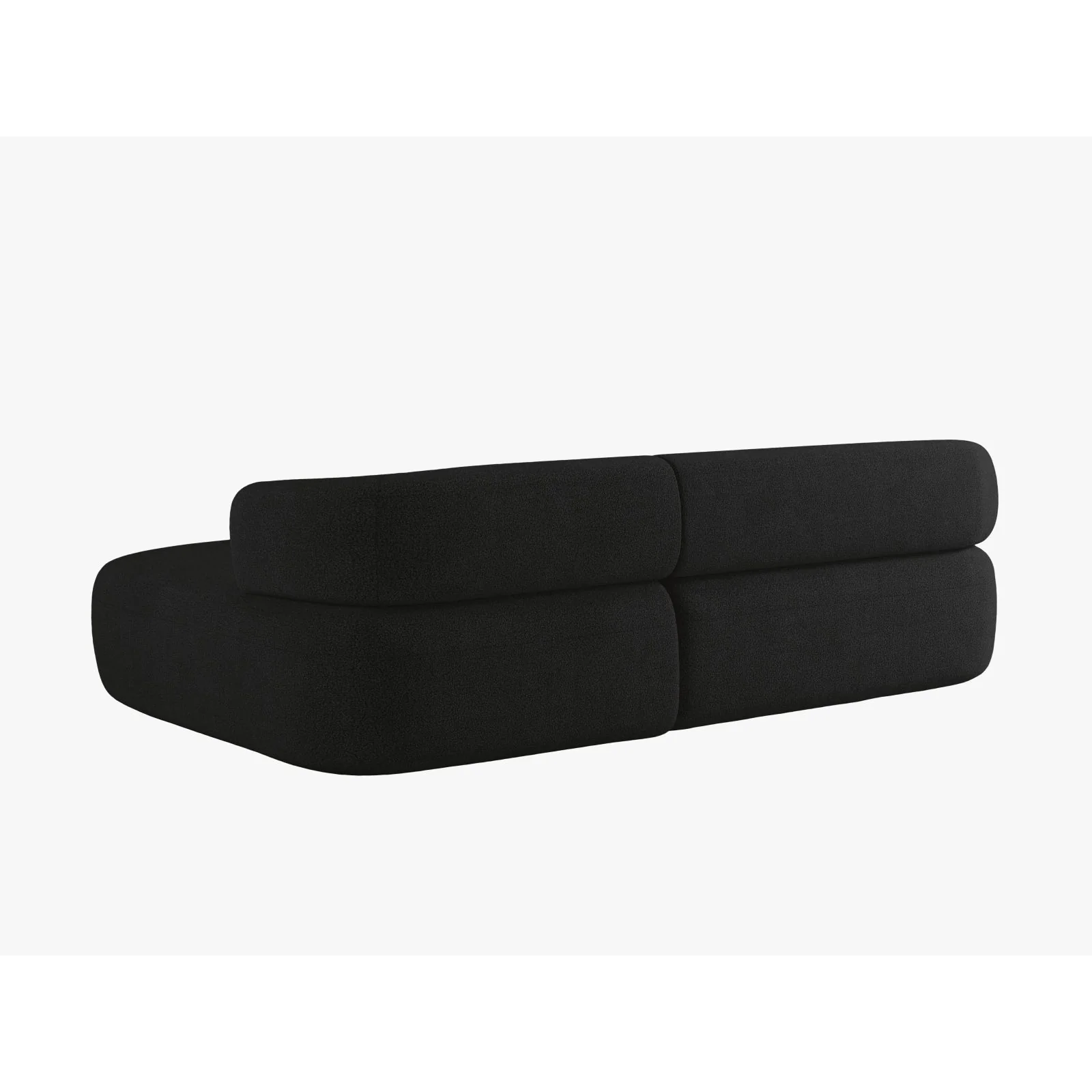 Jenny 5-Sitzer Ecksofa, Rechte Seite, aus Samt, Chenille oder Boucle, 225x145 cm - Image 71
