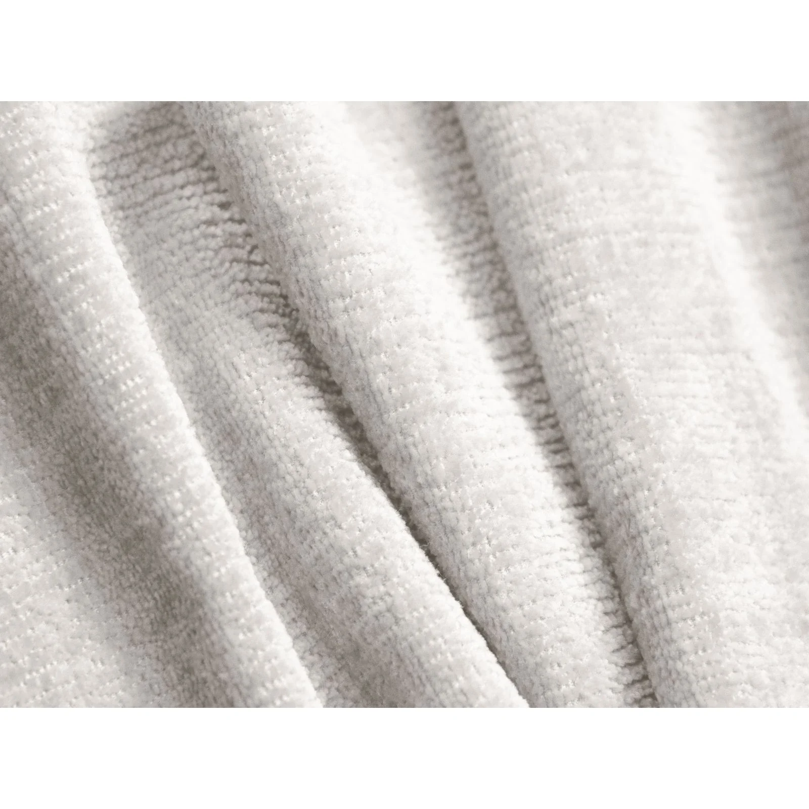 Jenny Pouf mit Bezug aus Samt, Boucle oder Chenille, 90x88 cm - Image 4