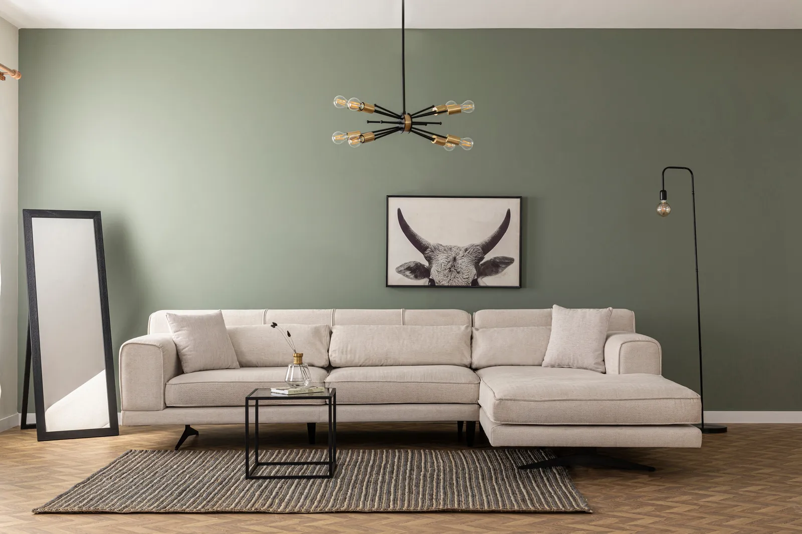 Jivago Ecksofa, Rechte Seite, 308x198 cm - Image 13